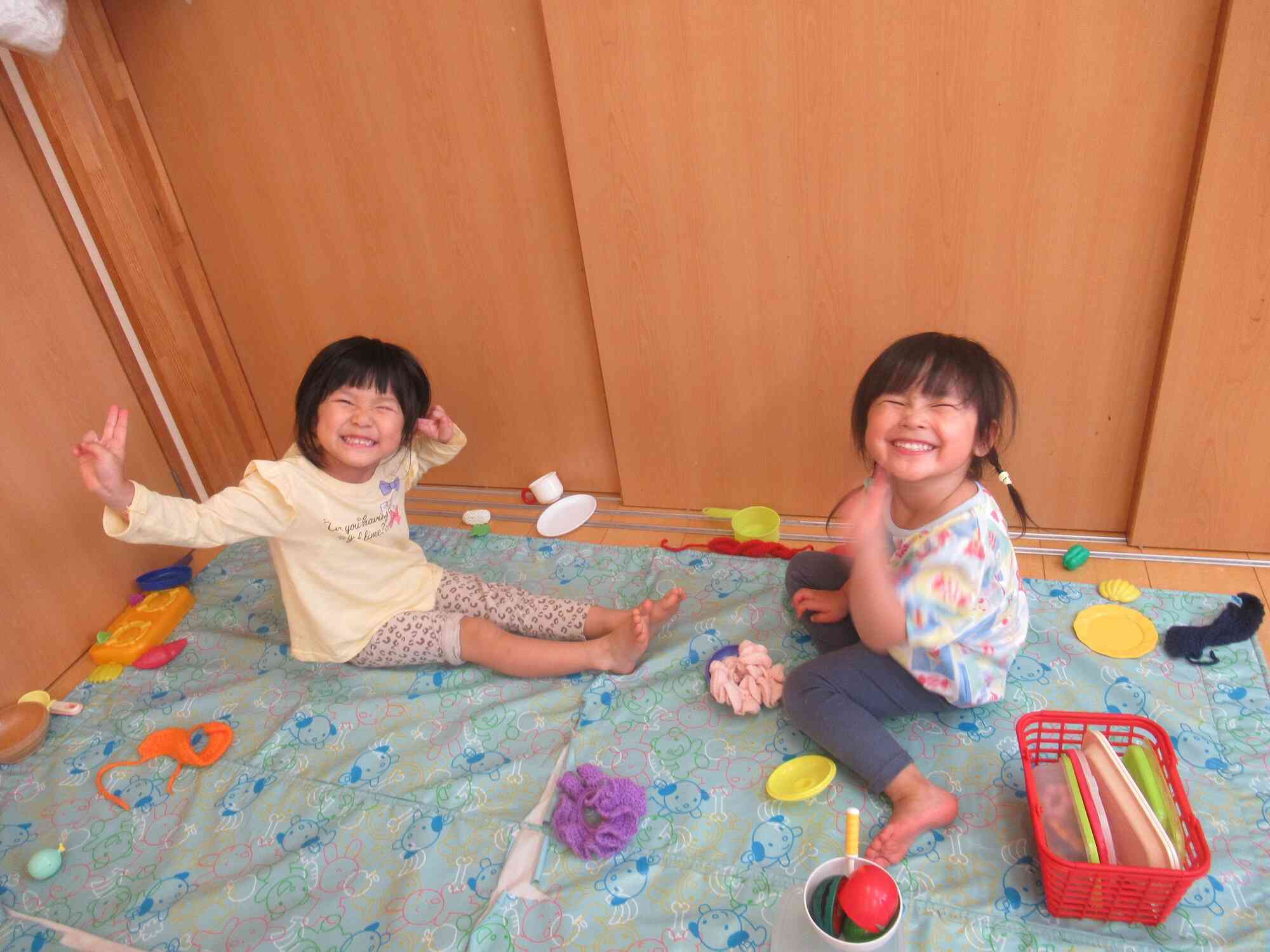 おままごと楽しい！