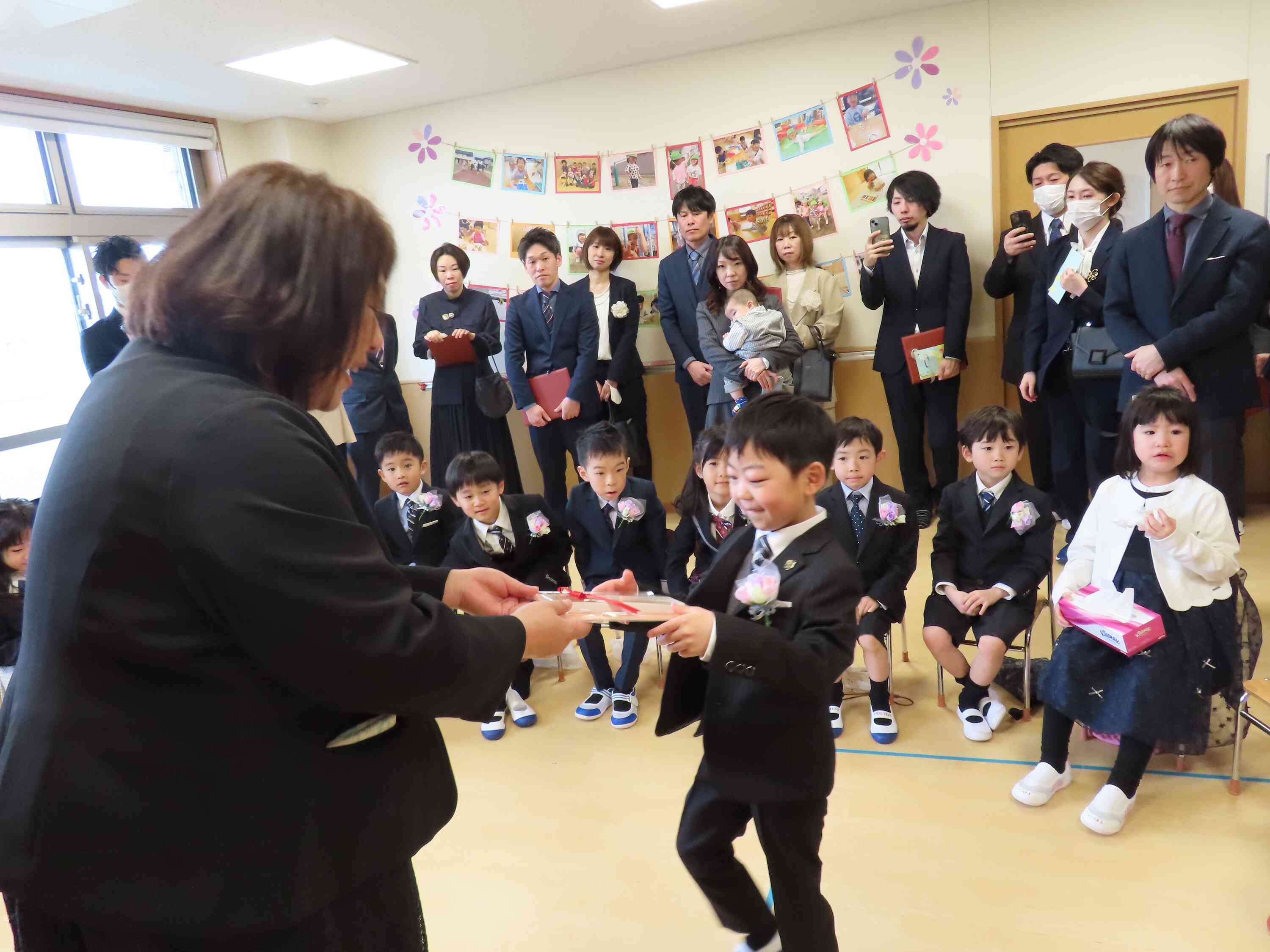 記念品はお箸です。大切に使って下さい。
