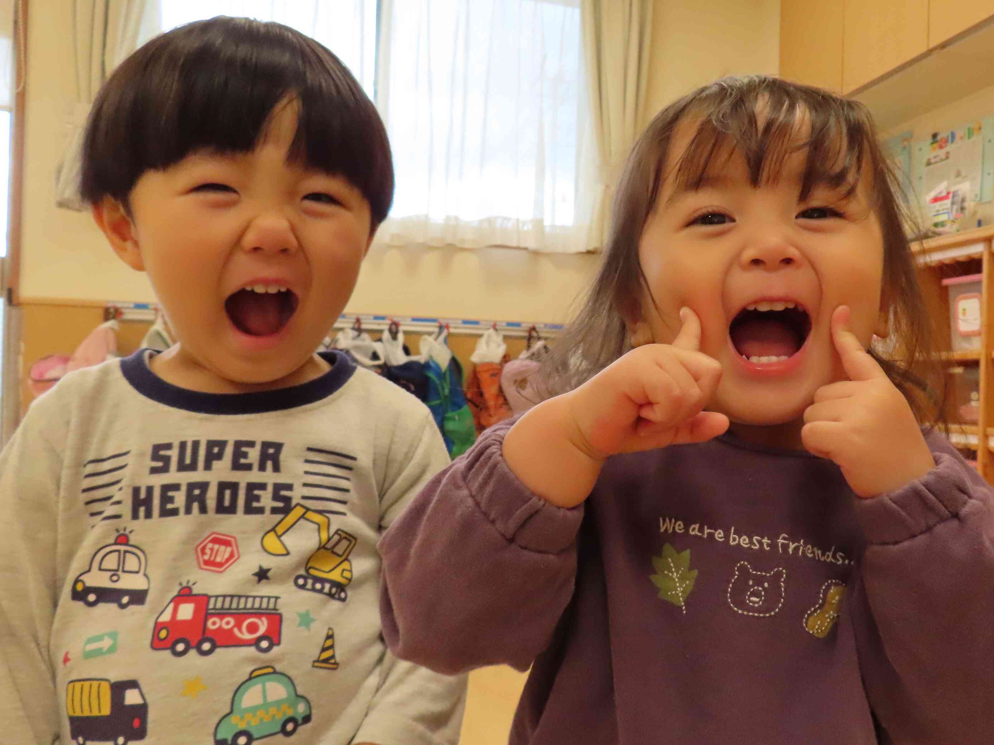 はい、ポーズ！！
