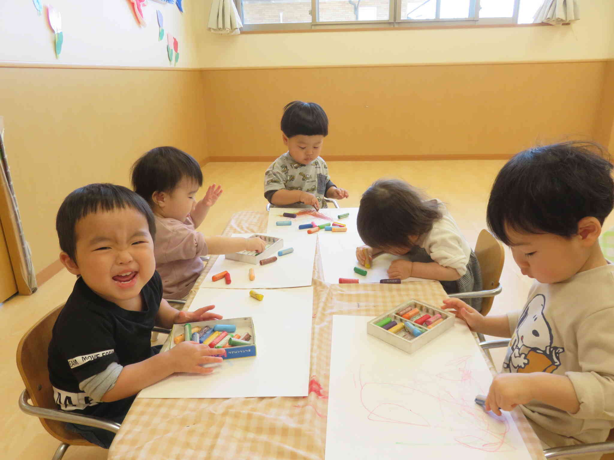 クラスの様子～1歳児あひる組～