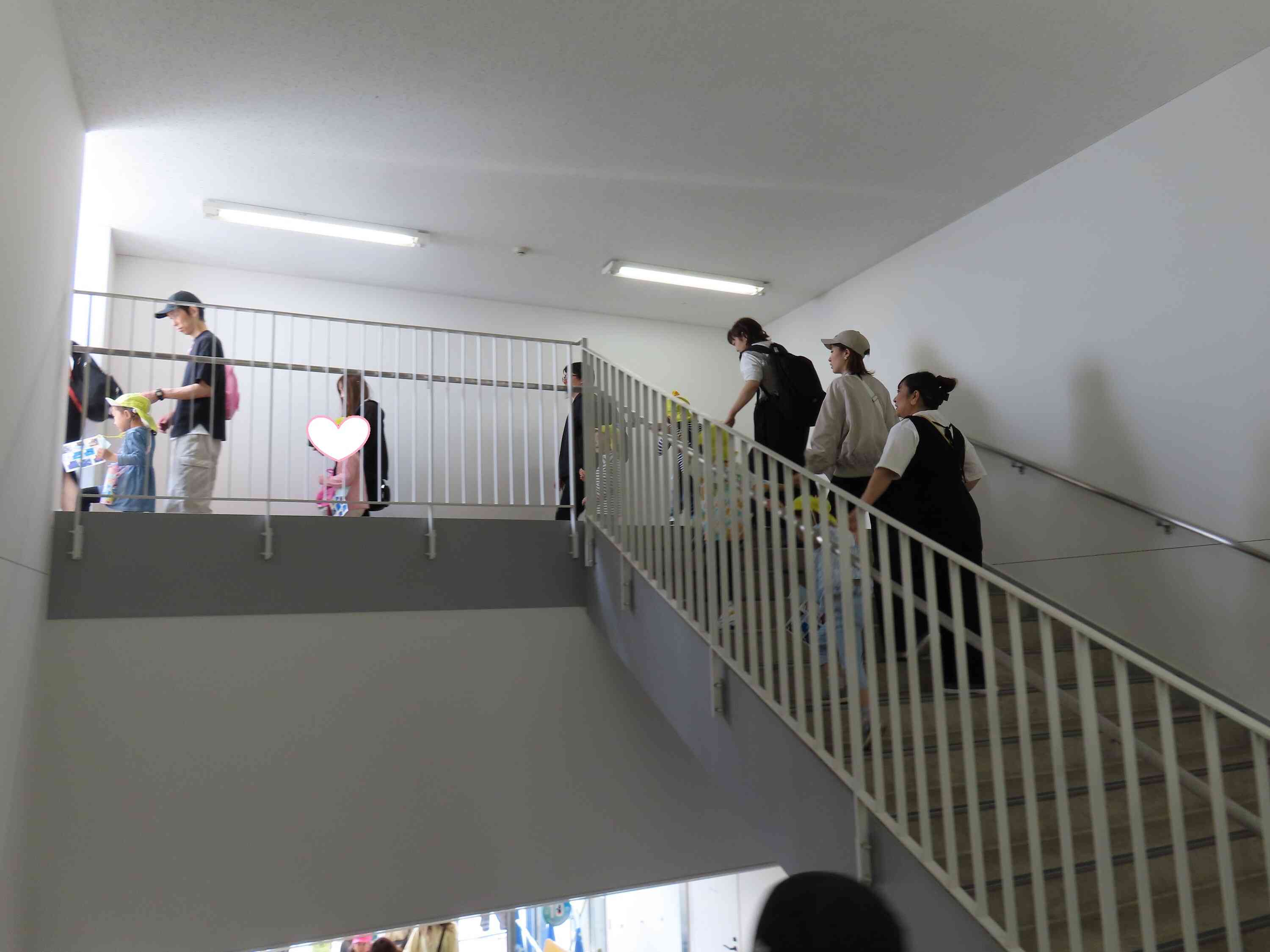 屋上探検ツアーへレッツゴー！！