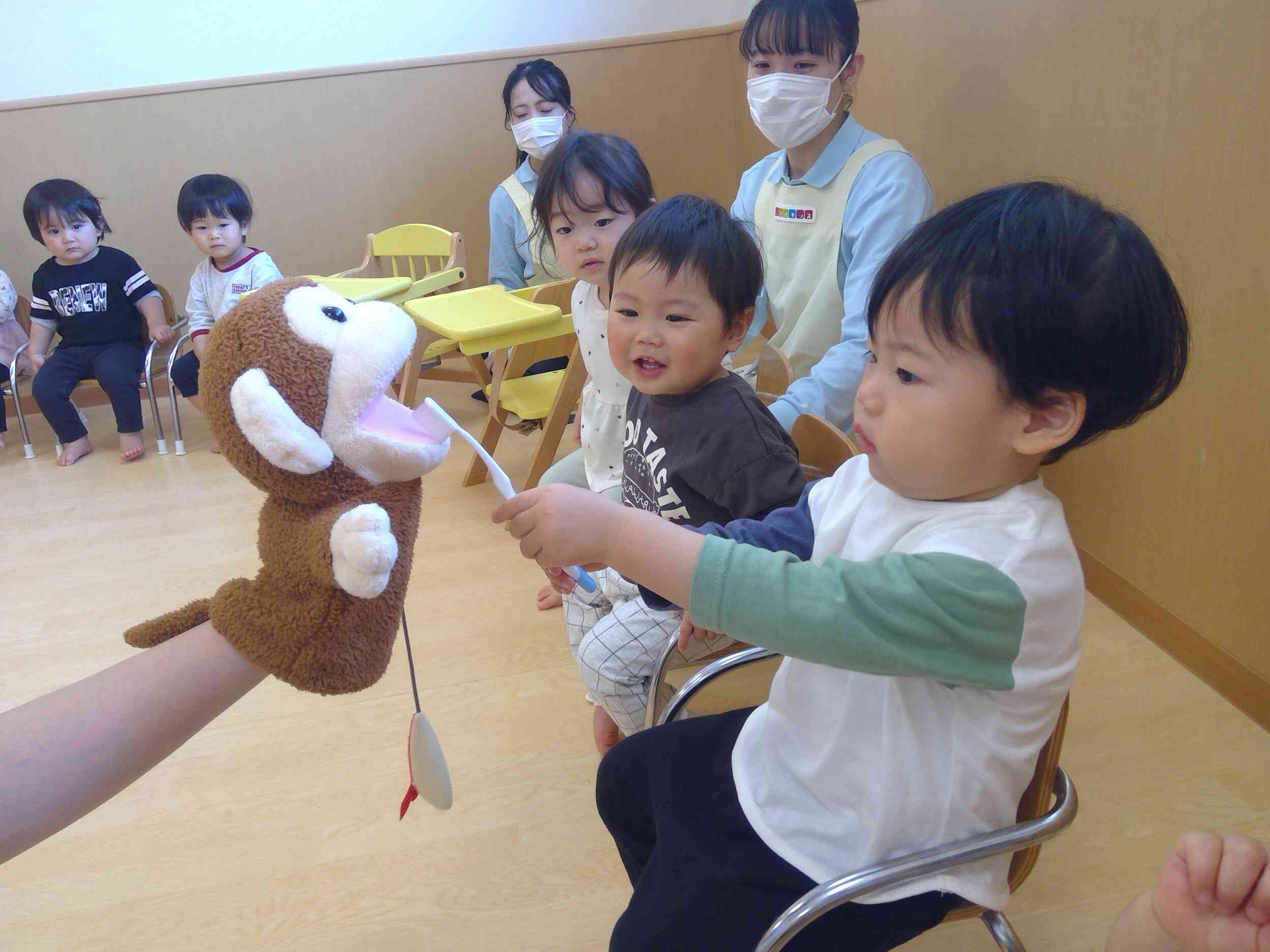 上手に磨けたよ！