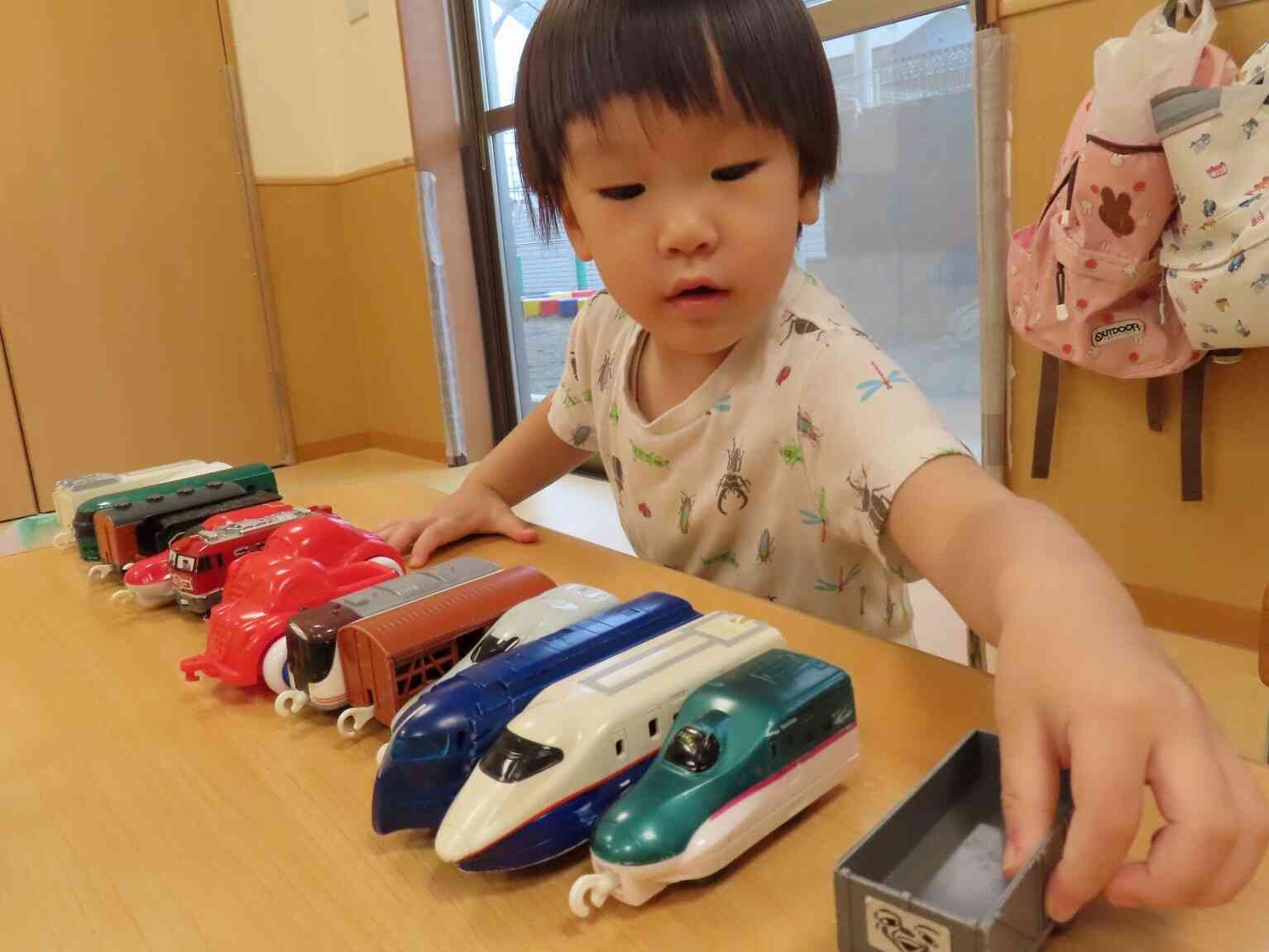 並べるんだ～♪