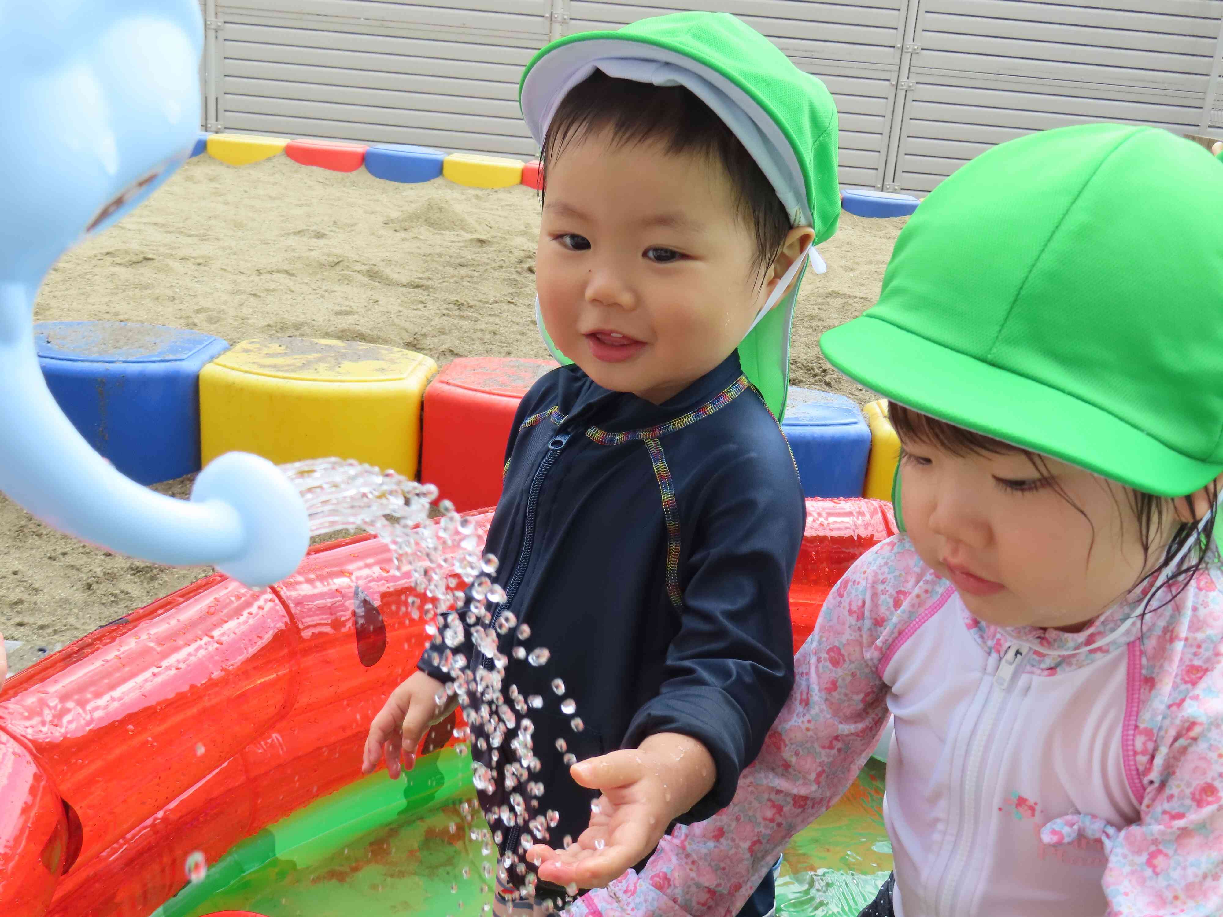 お水気持ちいい～！