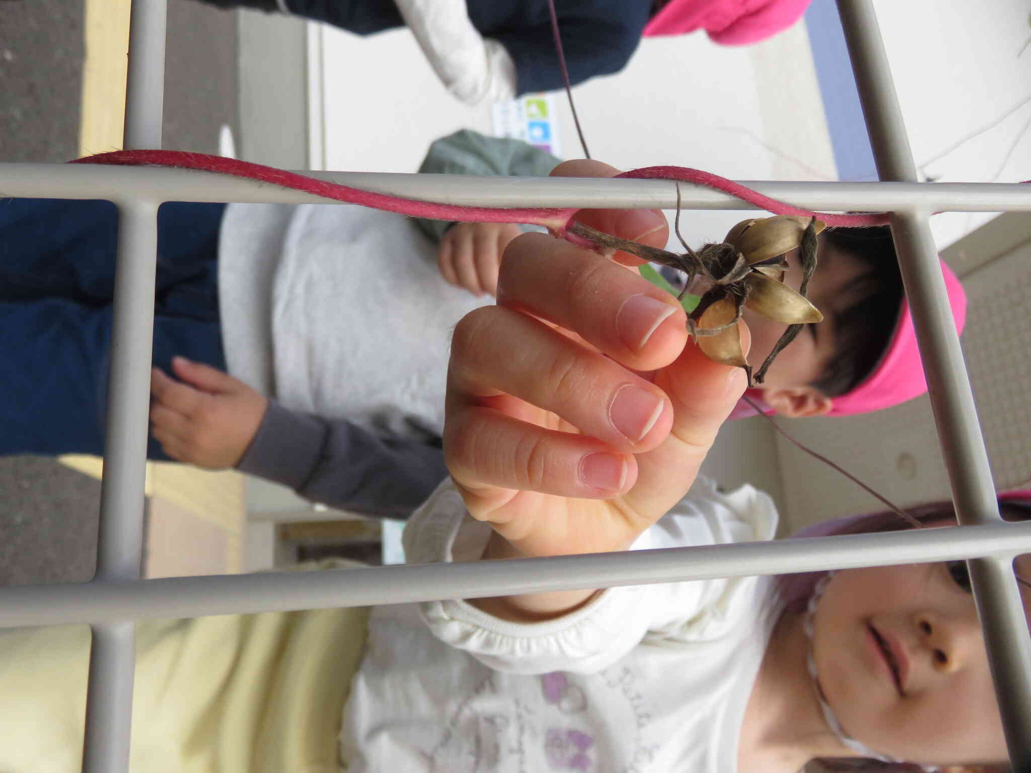 そーっとそーっと…