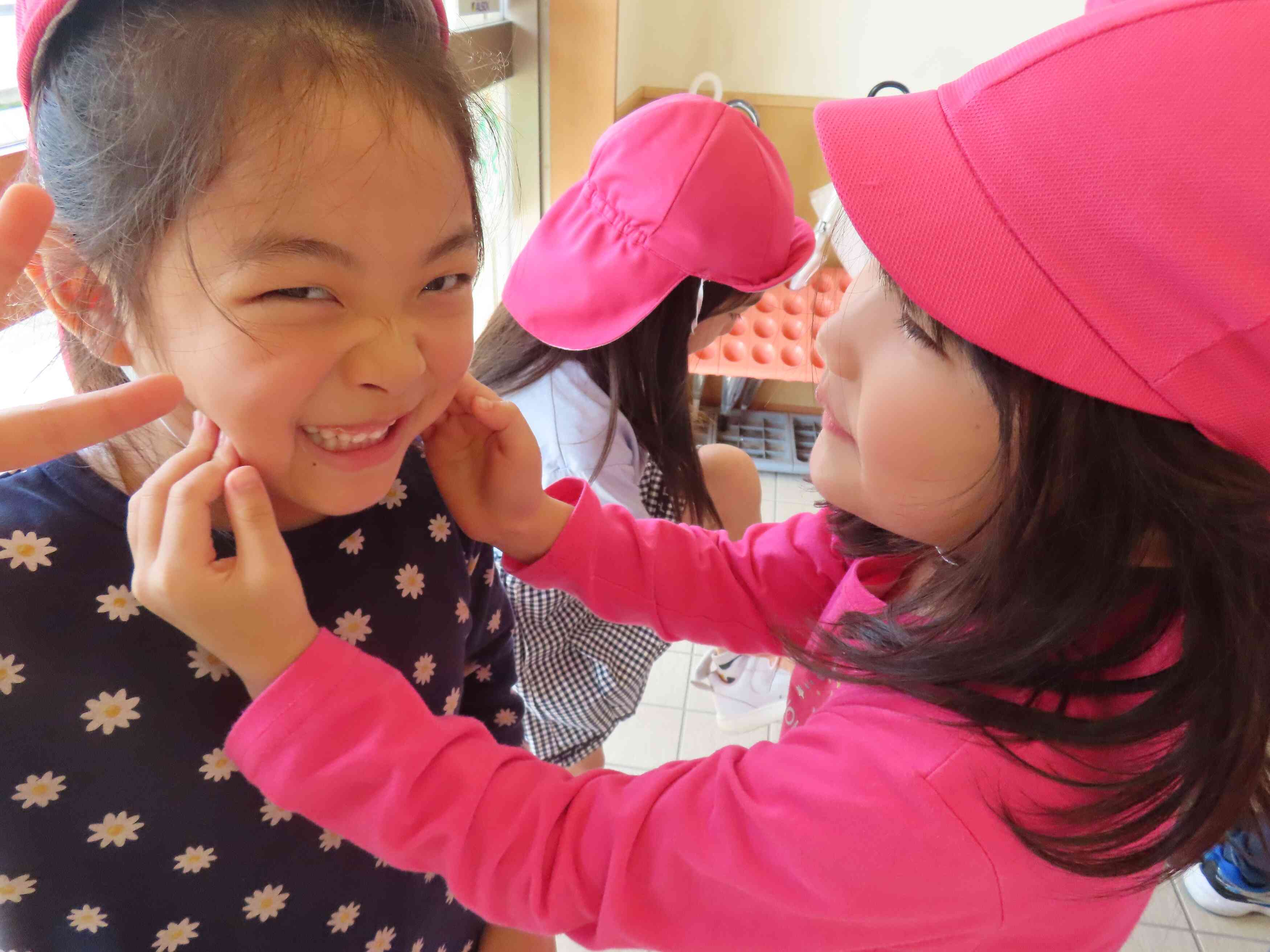 にっこり笑って～☆