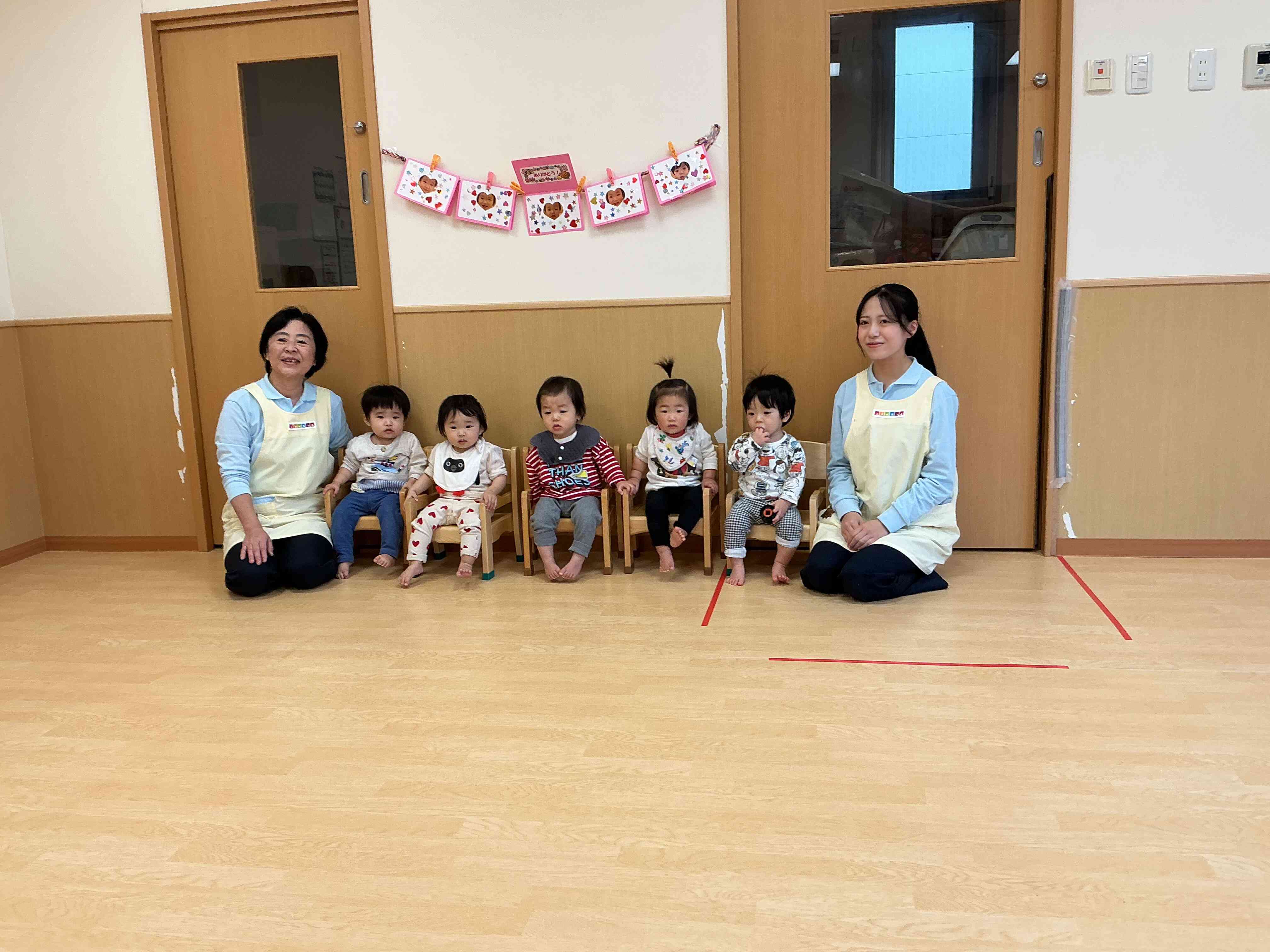 ありがとうの会をしました！～ひよこ組（0歳児）～