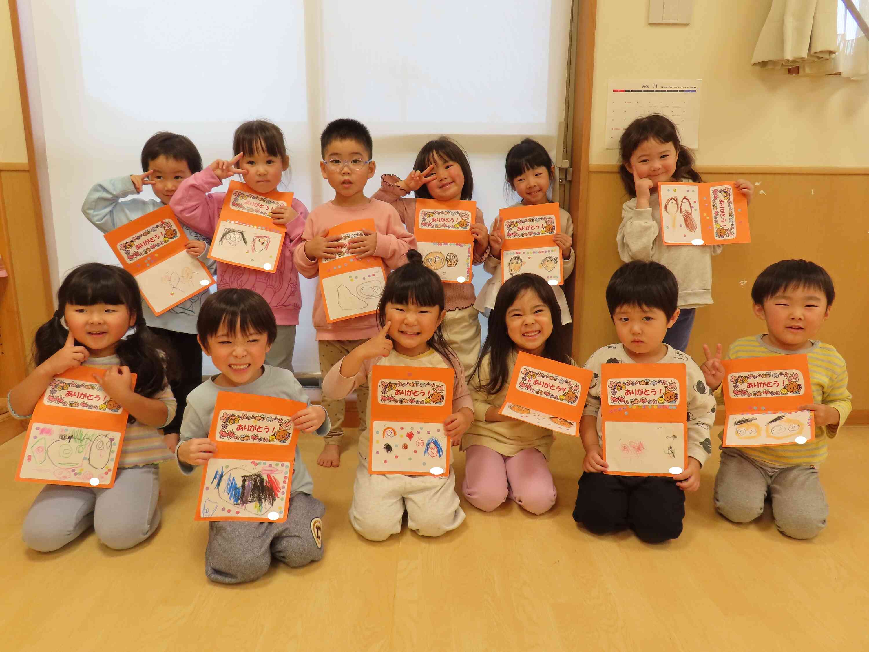 ありがとうの会をしました!(STEAM活動)~りす組(3歳児)~