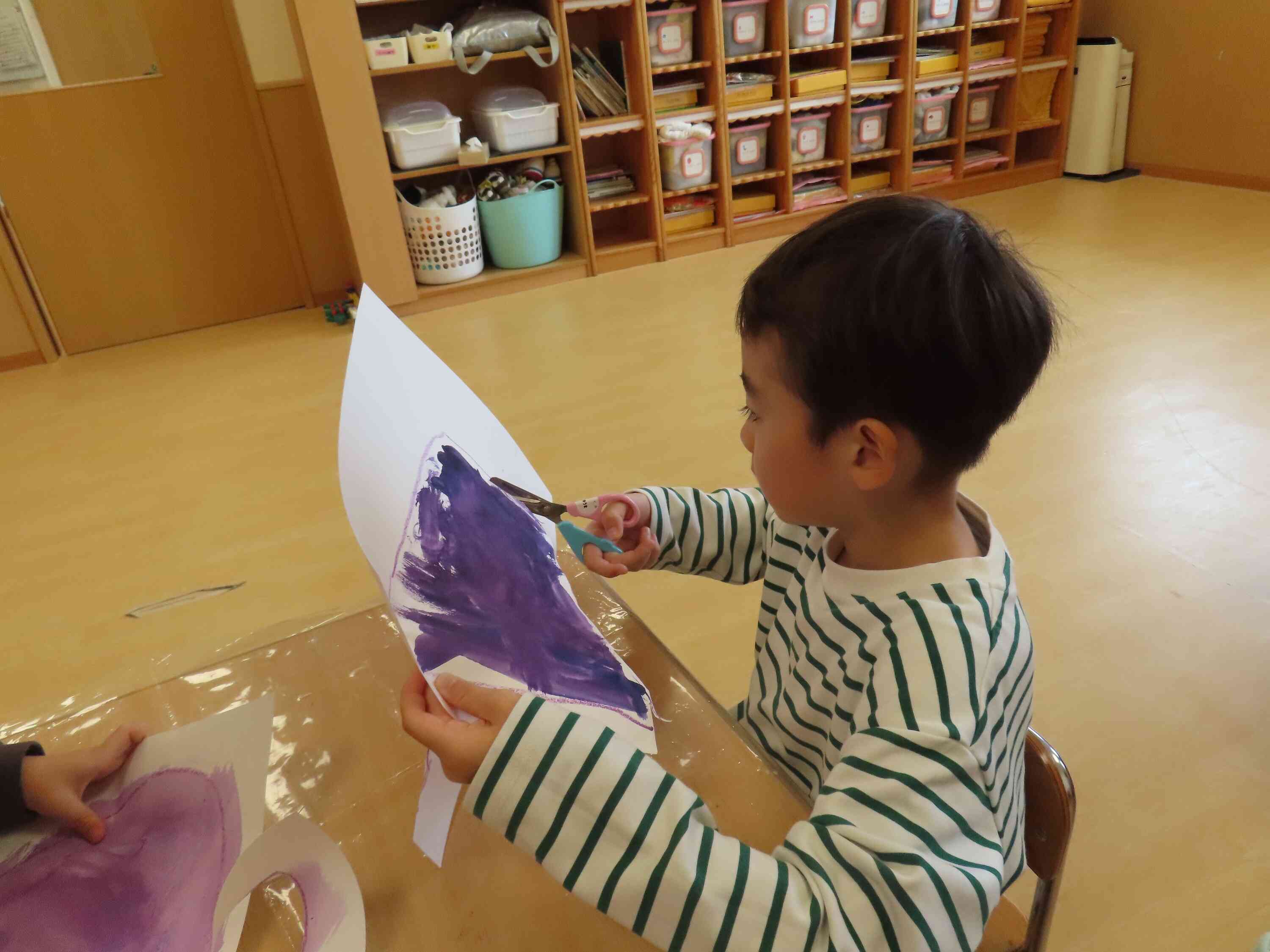 おっきいさつまいもにするぞ。