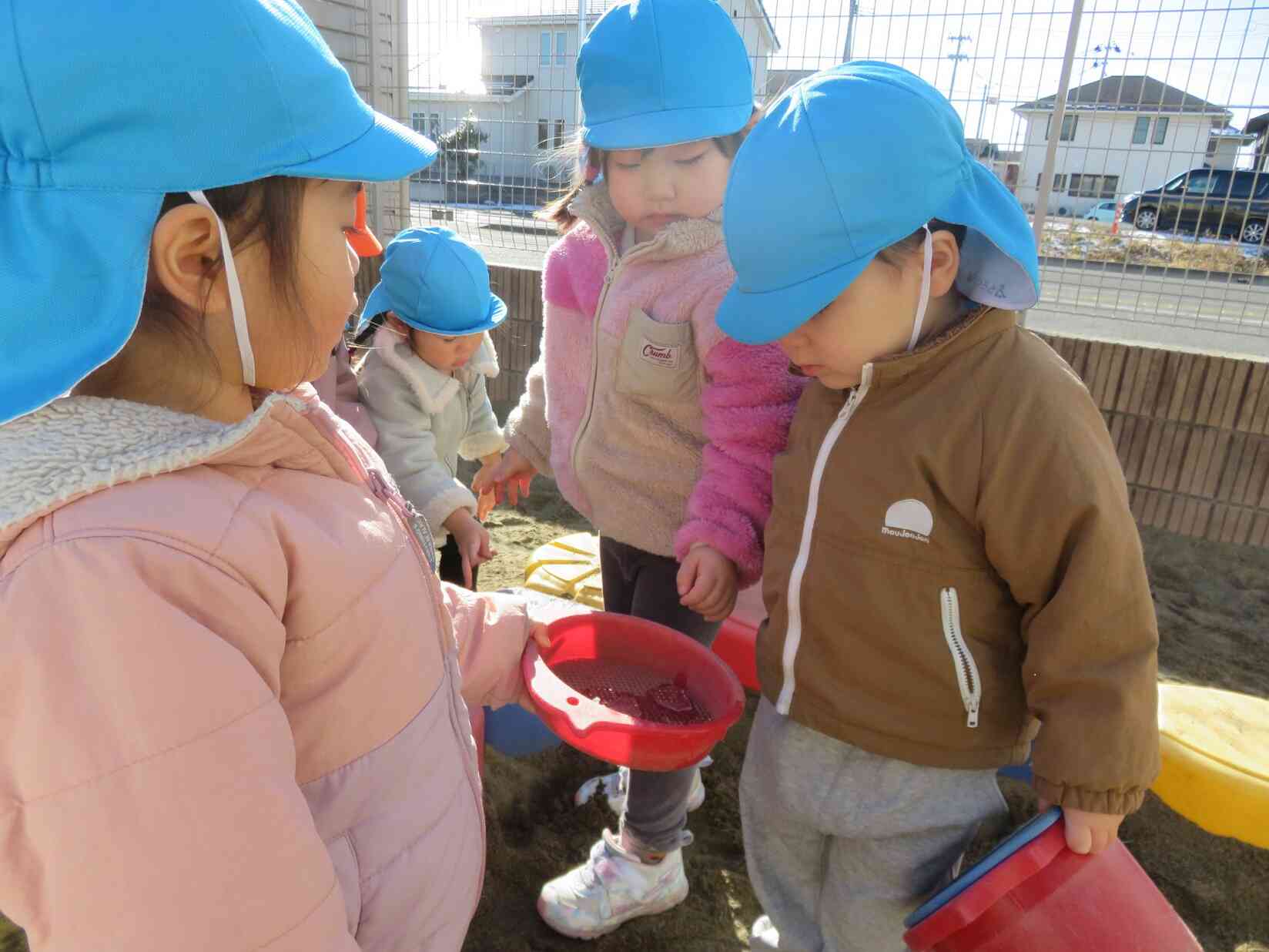 「触ってみて！」