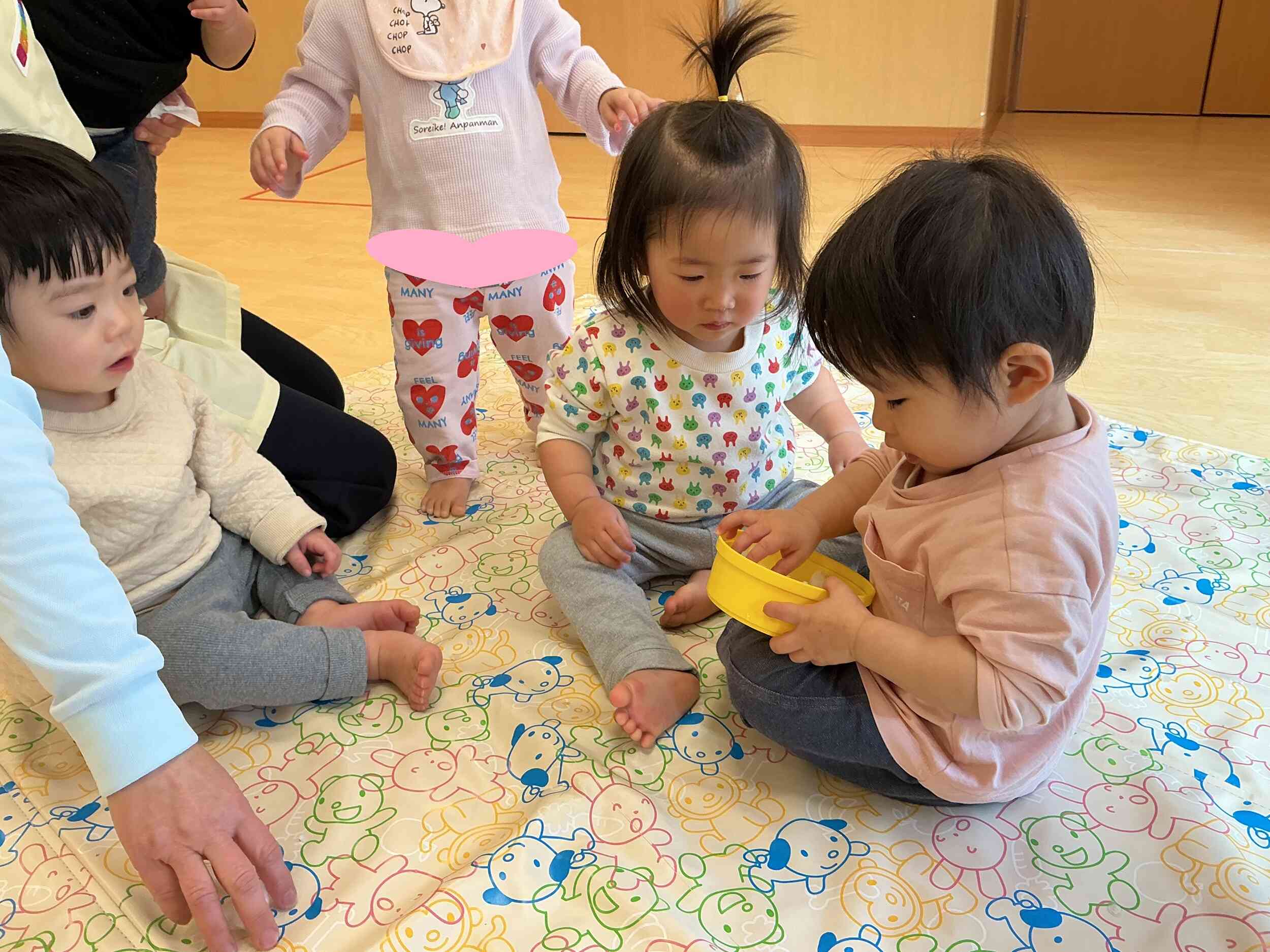 雪って冷た～い