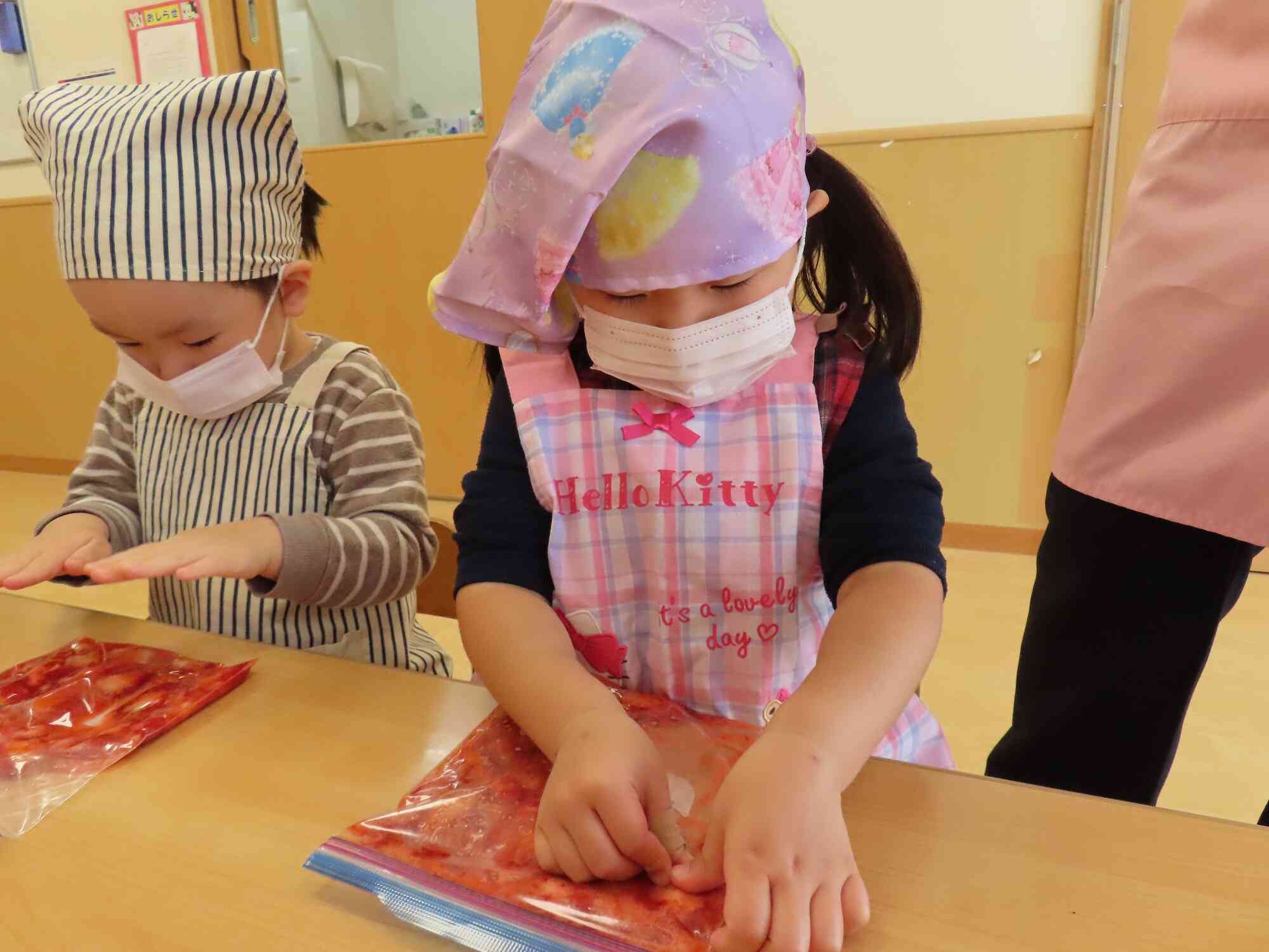 このいちごも潰せばOKかな☆