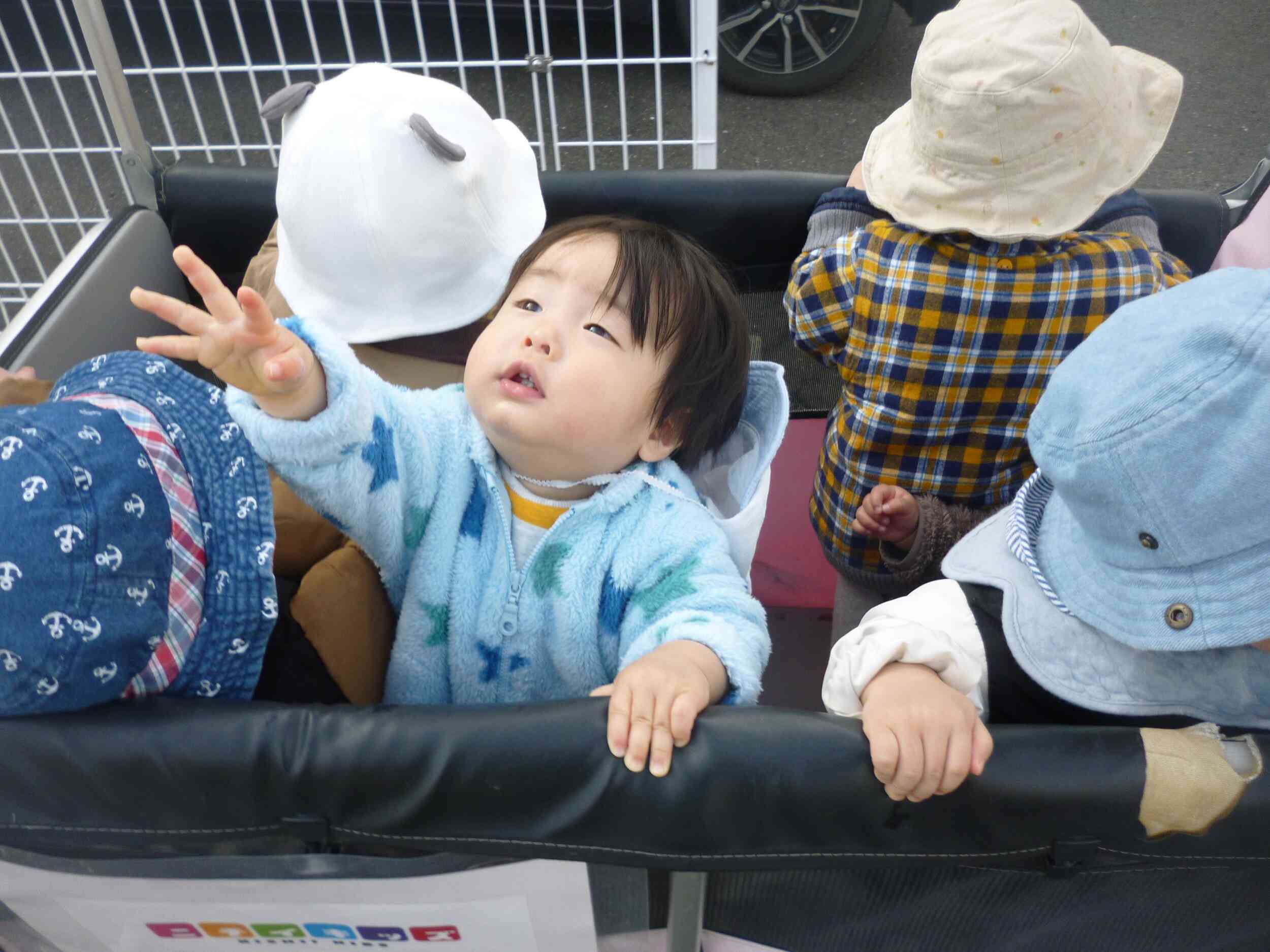 お空まで手が届きそう