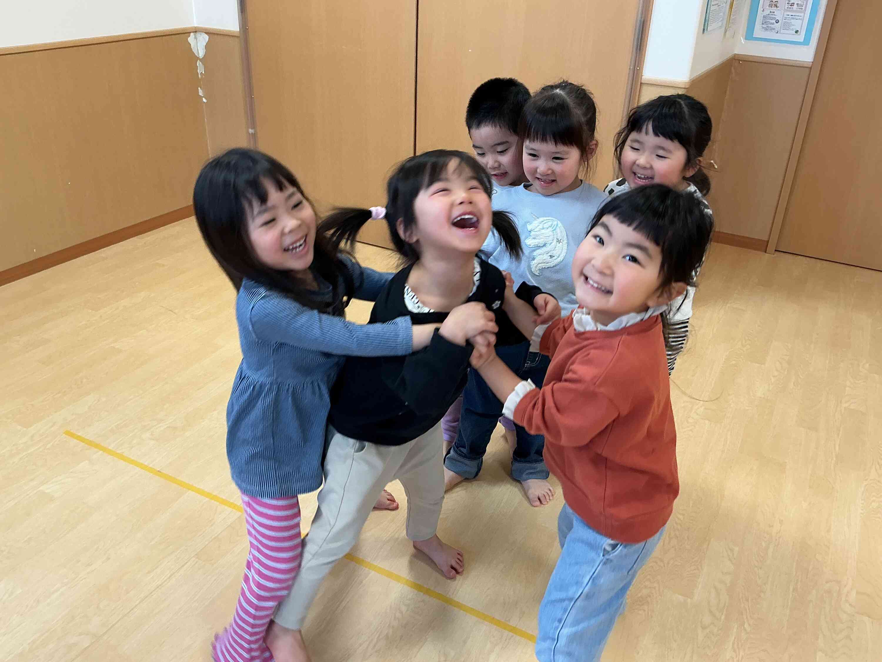 仲良しりす組さん♪