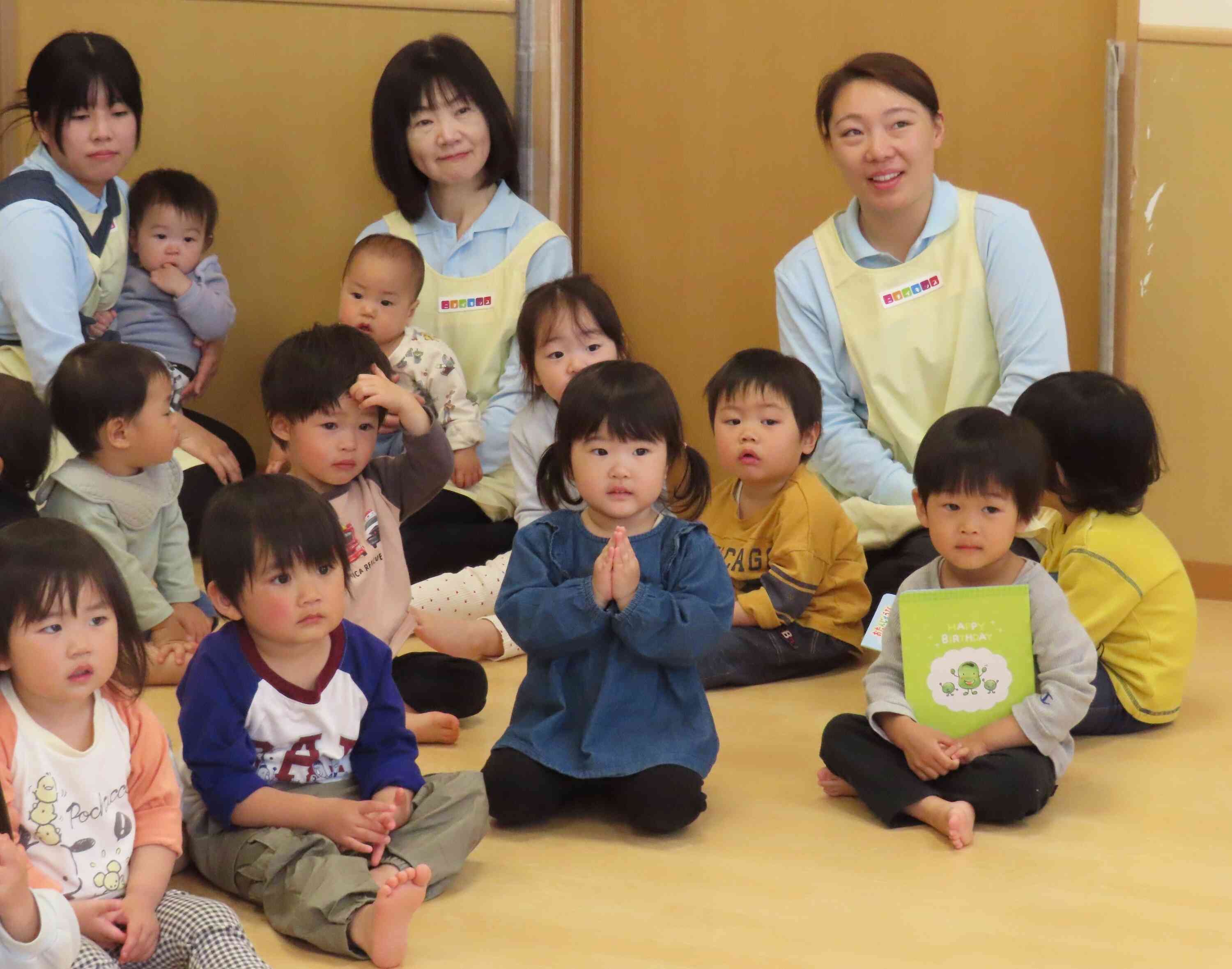 今年度初めてのお誕生会♪