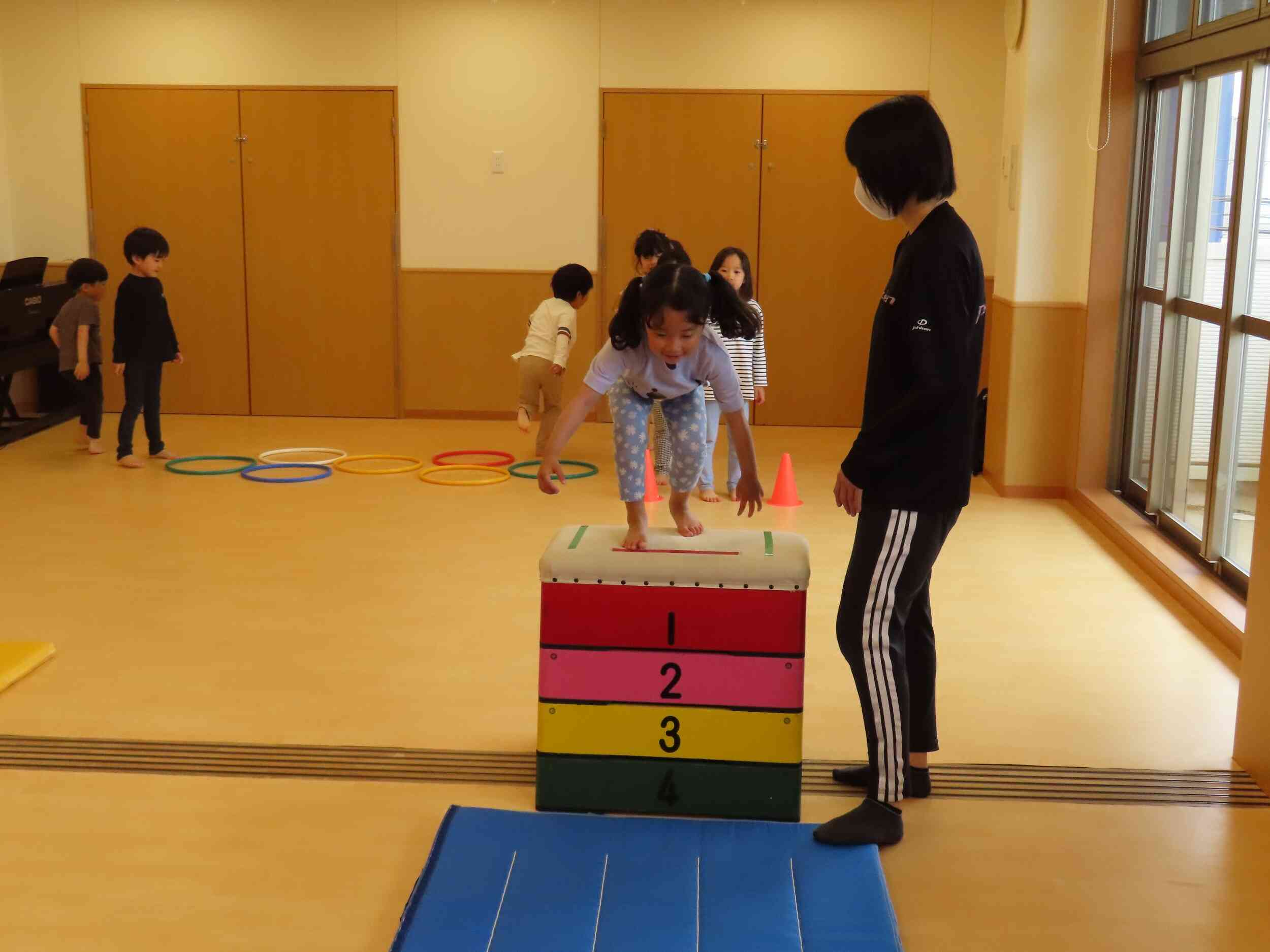 体を動かすことが大好きです。