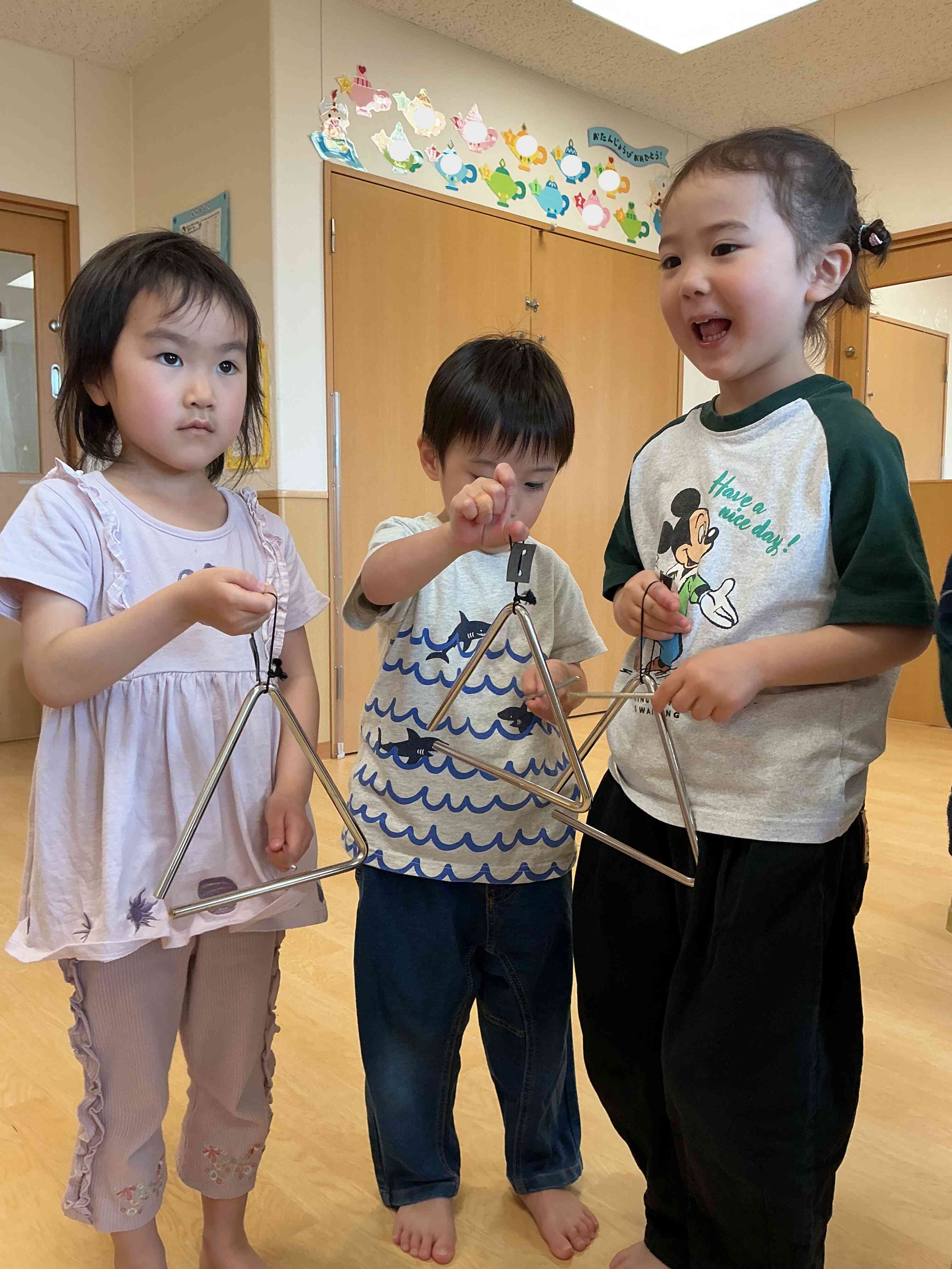 いろいろな楽器に挑戦！