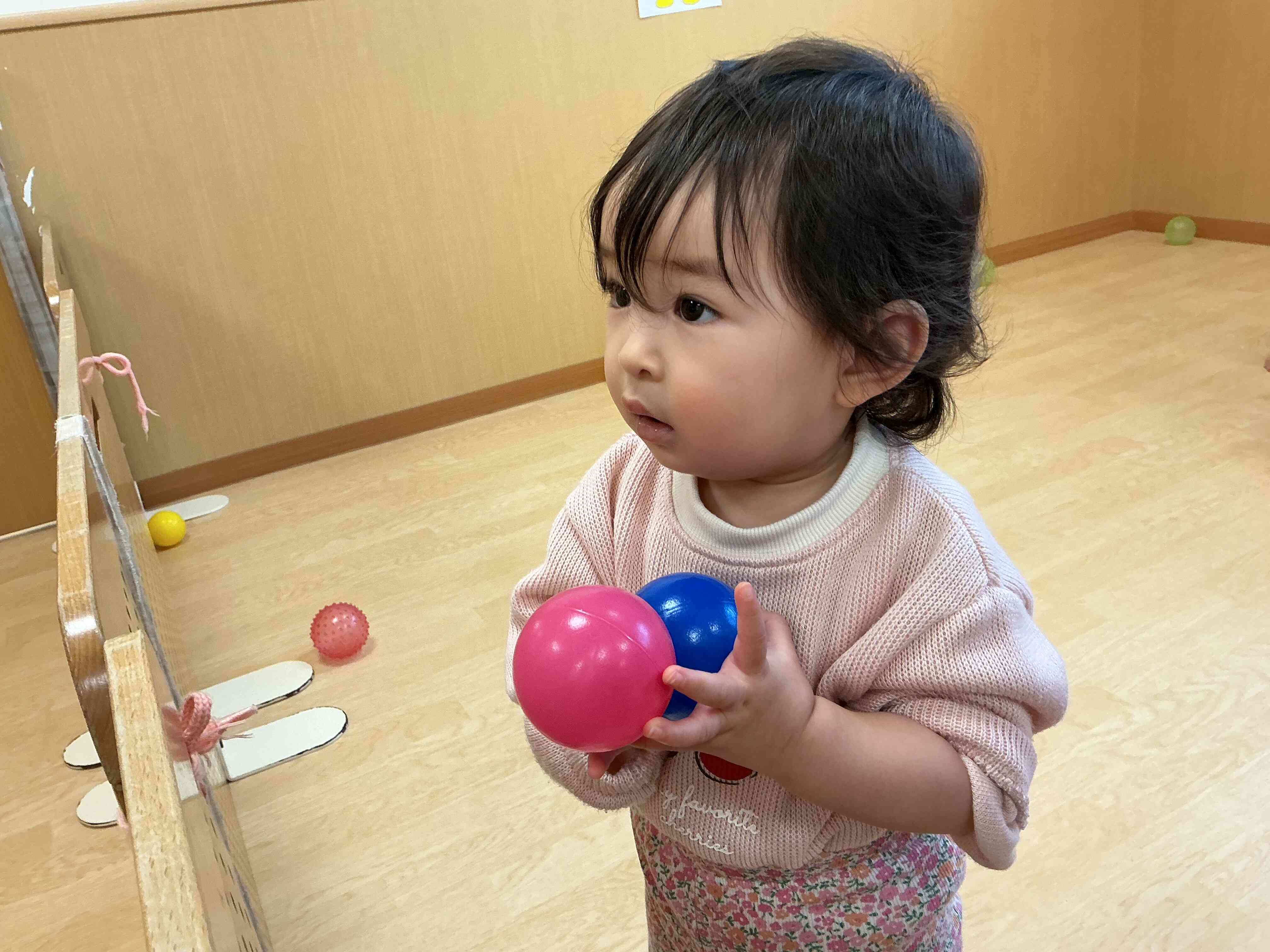 ボール楽しい！