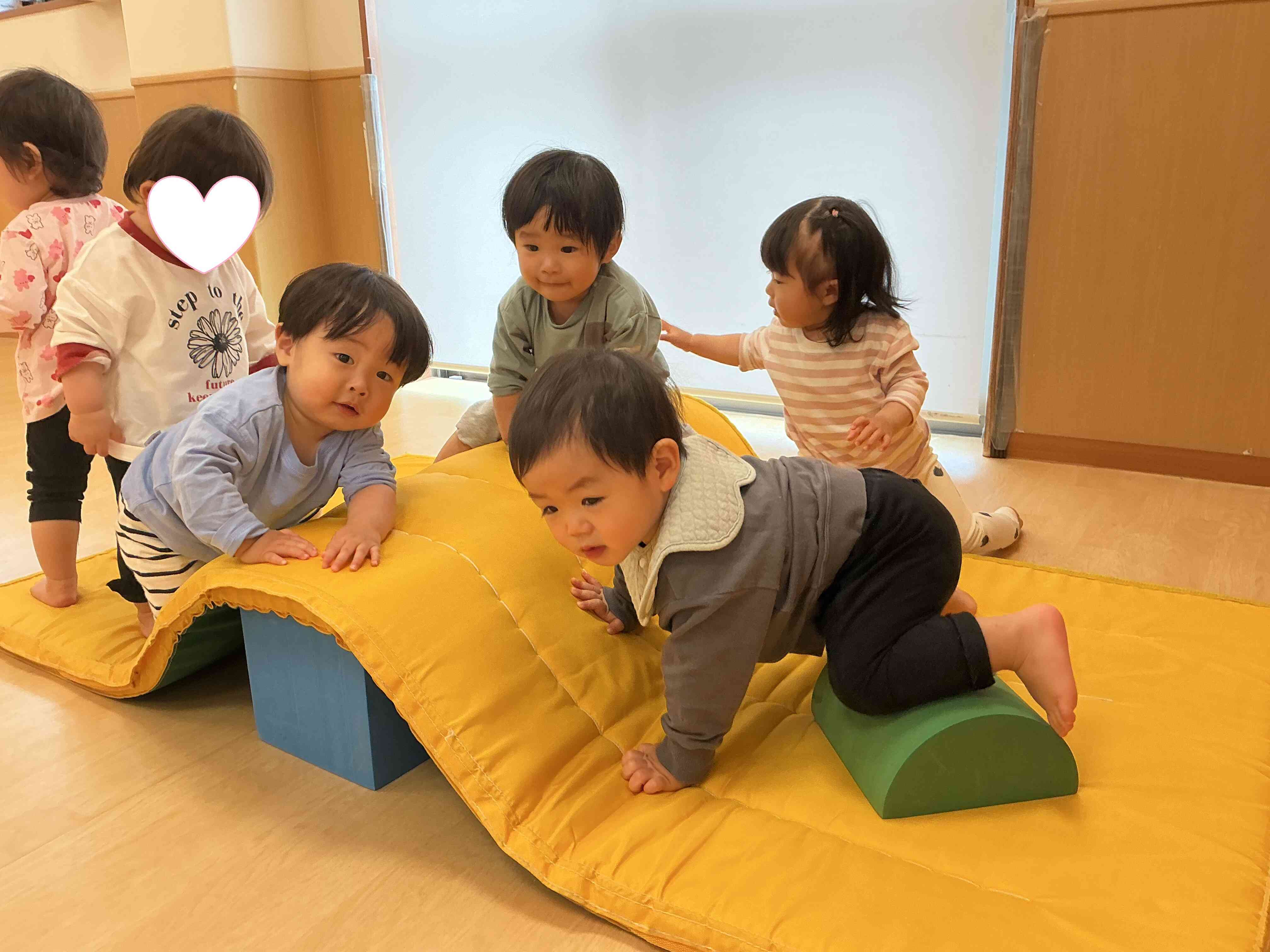 おもいっきり体を動かしました。