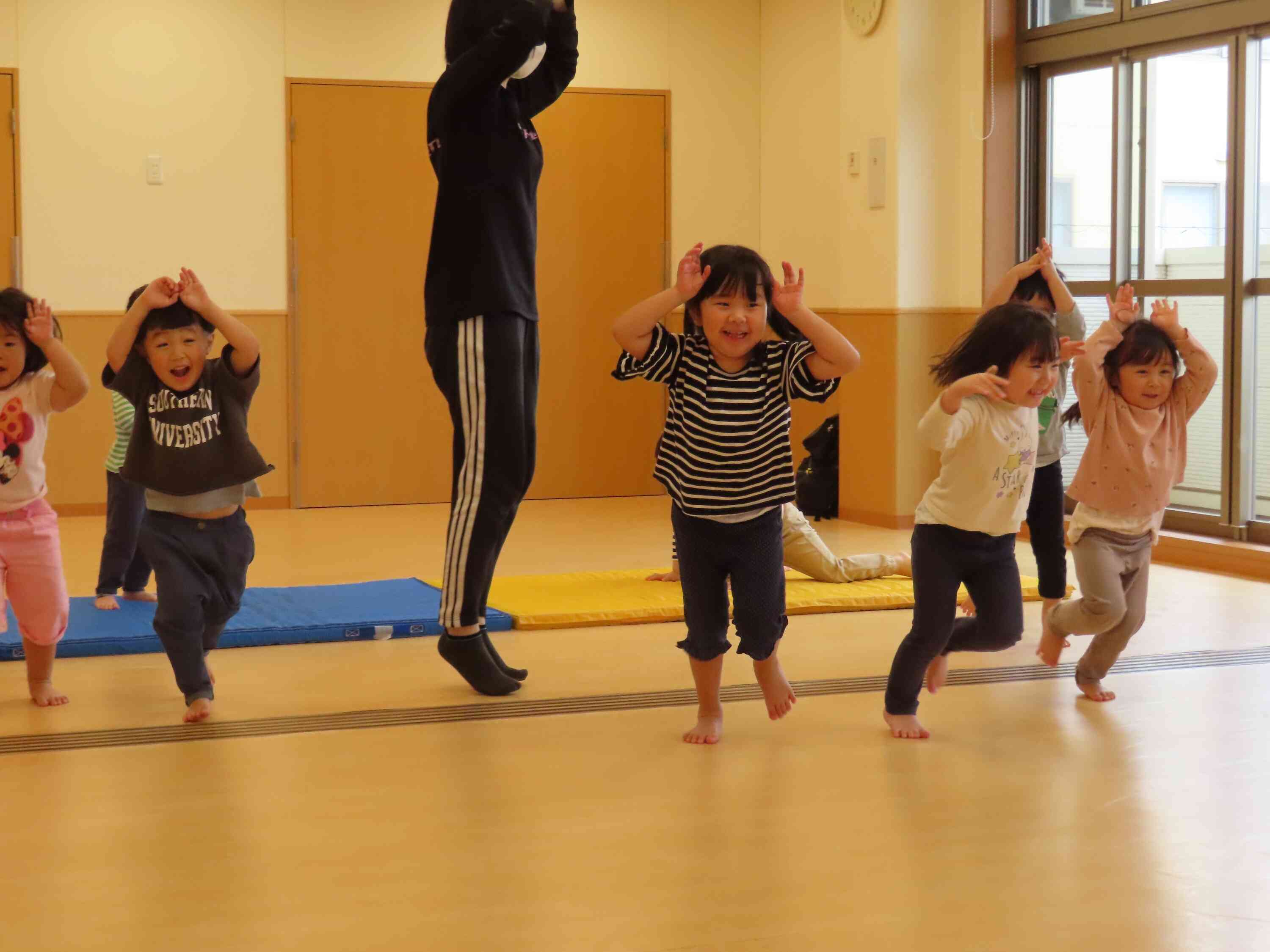 クラスの様子～りす組（３歳児）～