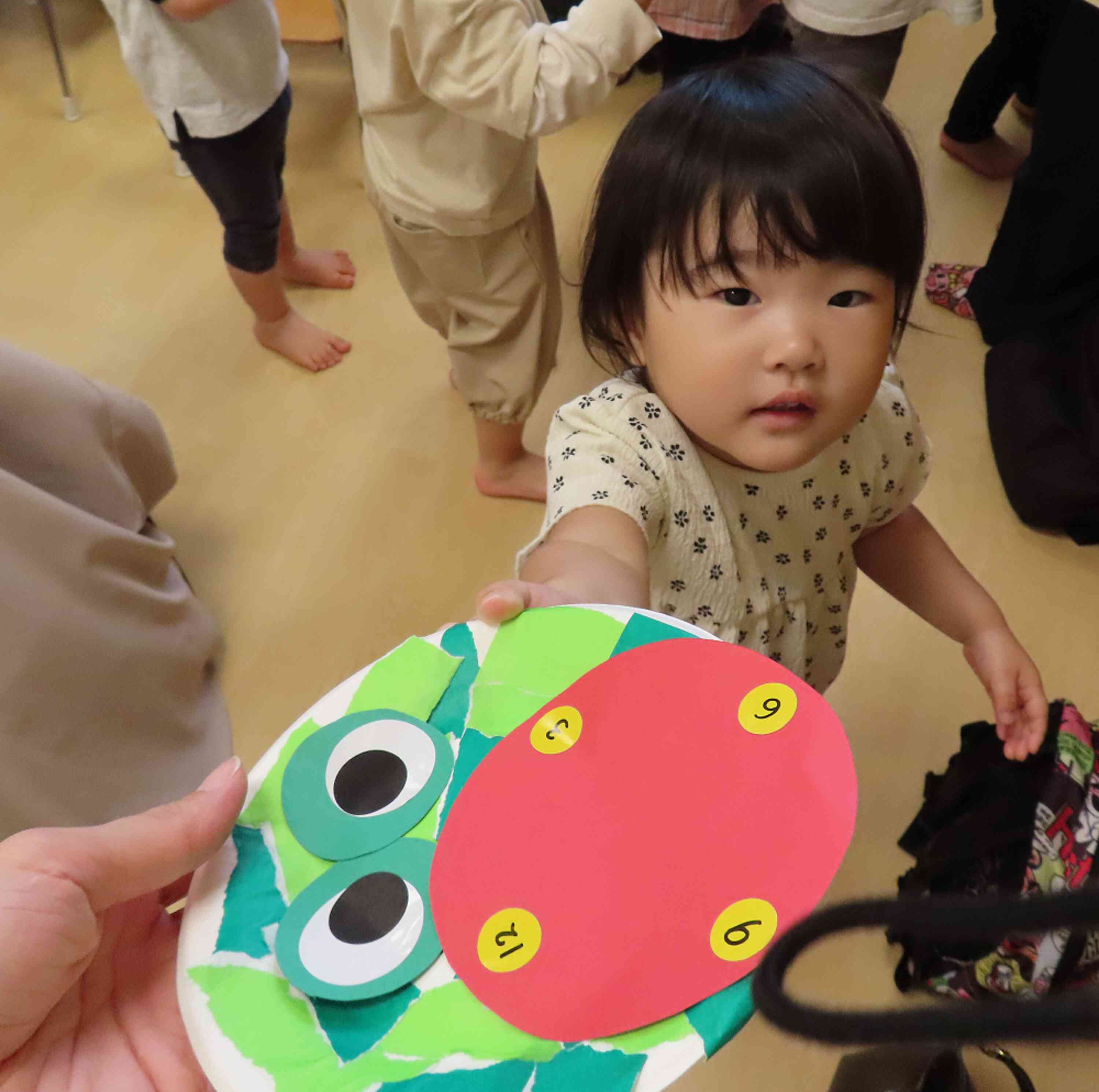 かえるの時計、完成～☆