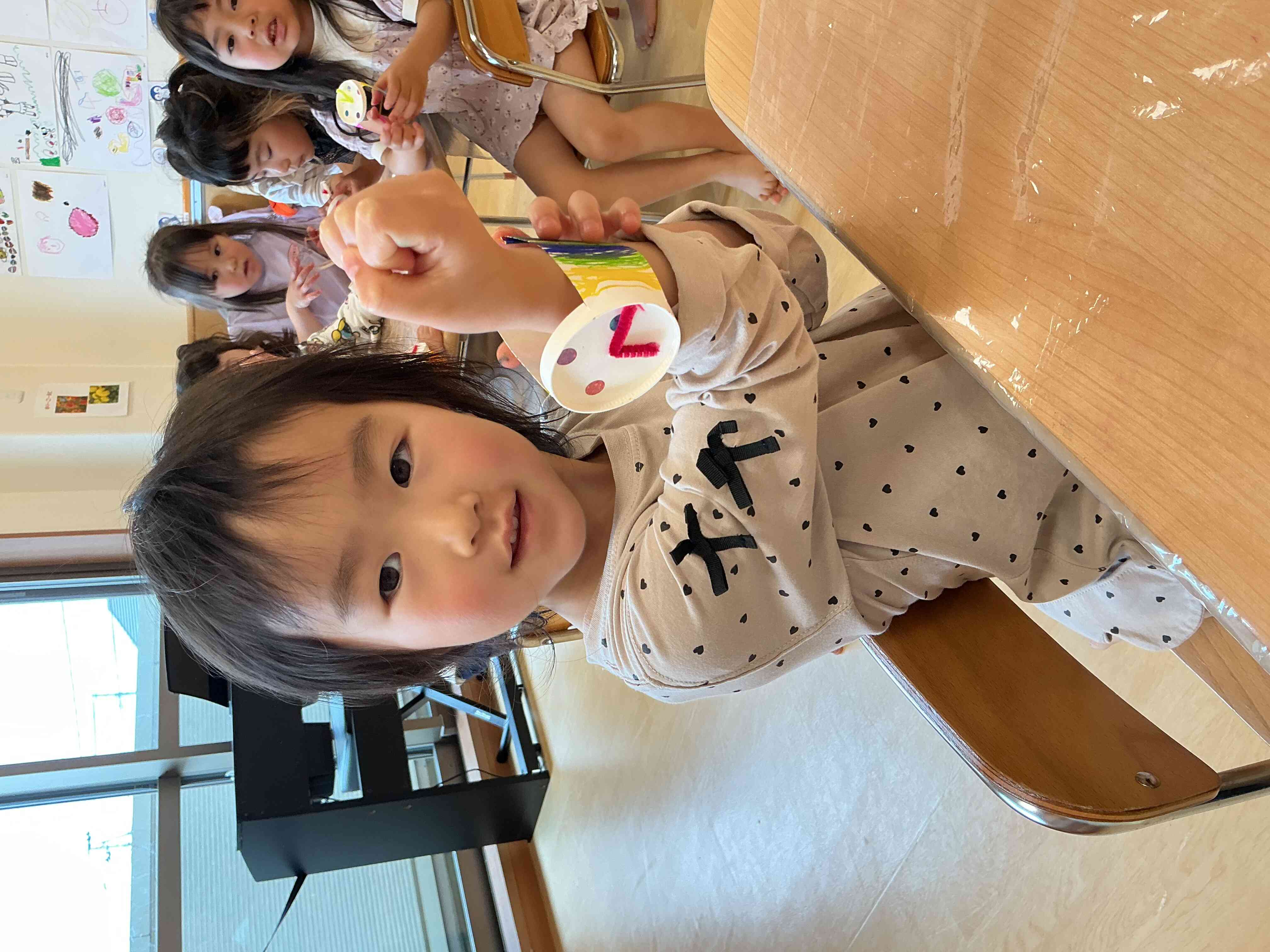 オリジナルの時計、嬉しいね♪