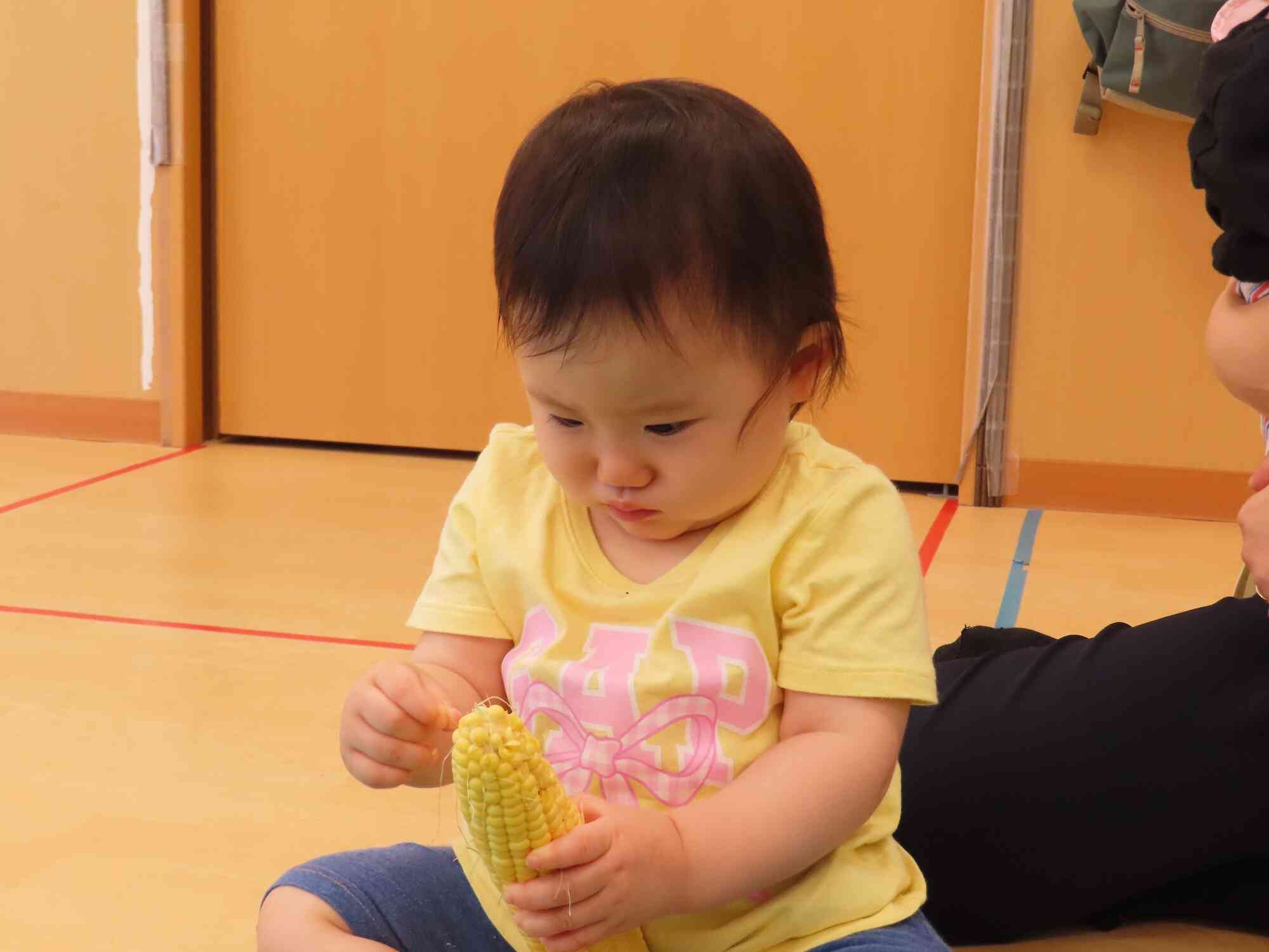 ここの皮もむくのかな？