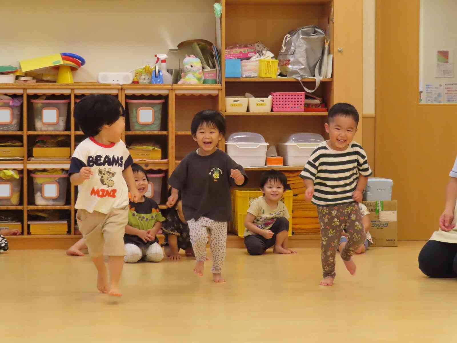 よ～い・・・どん！