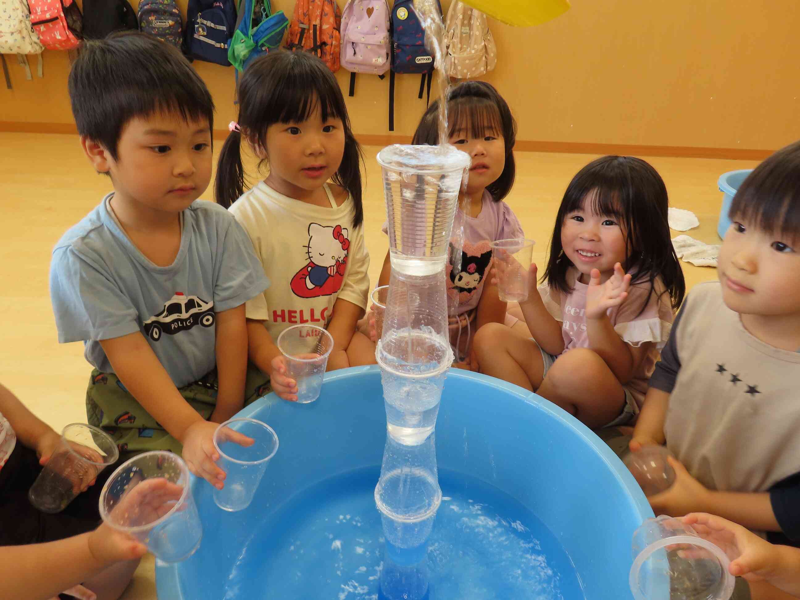 STEAM活動！「水の流れ遊び♪」