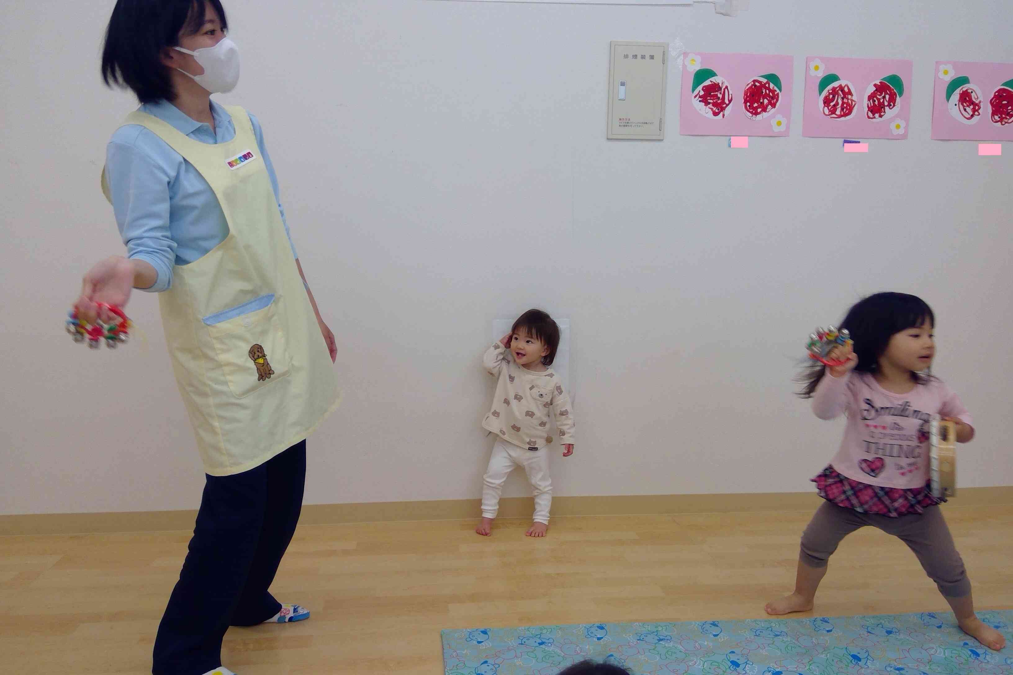 音楽に合わせてレッツダンス！