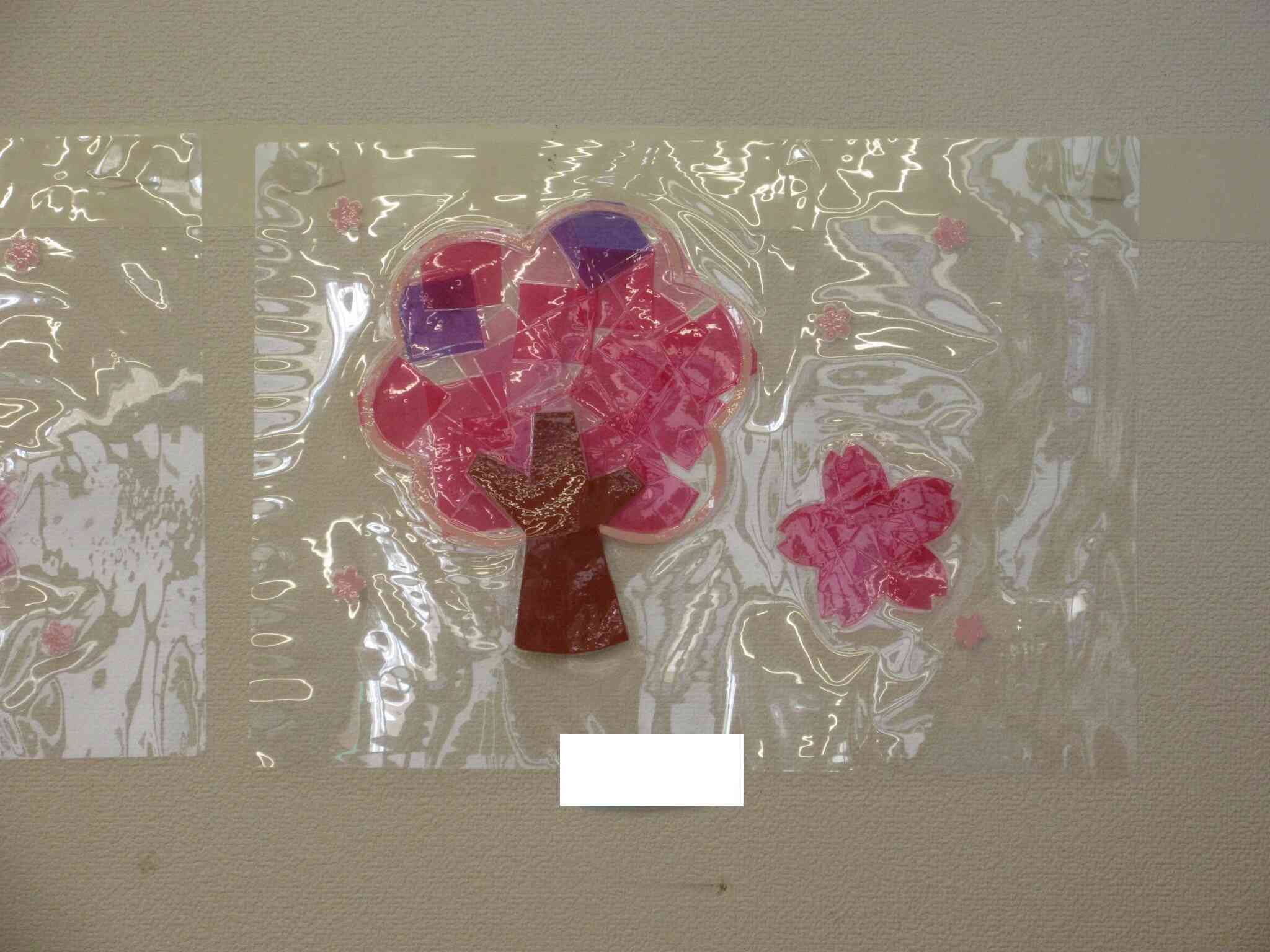 きれいな桜が完成！