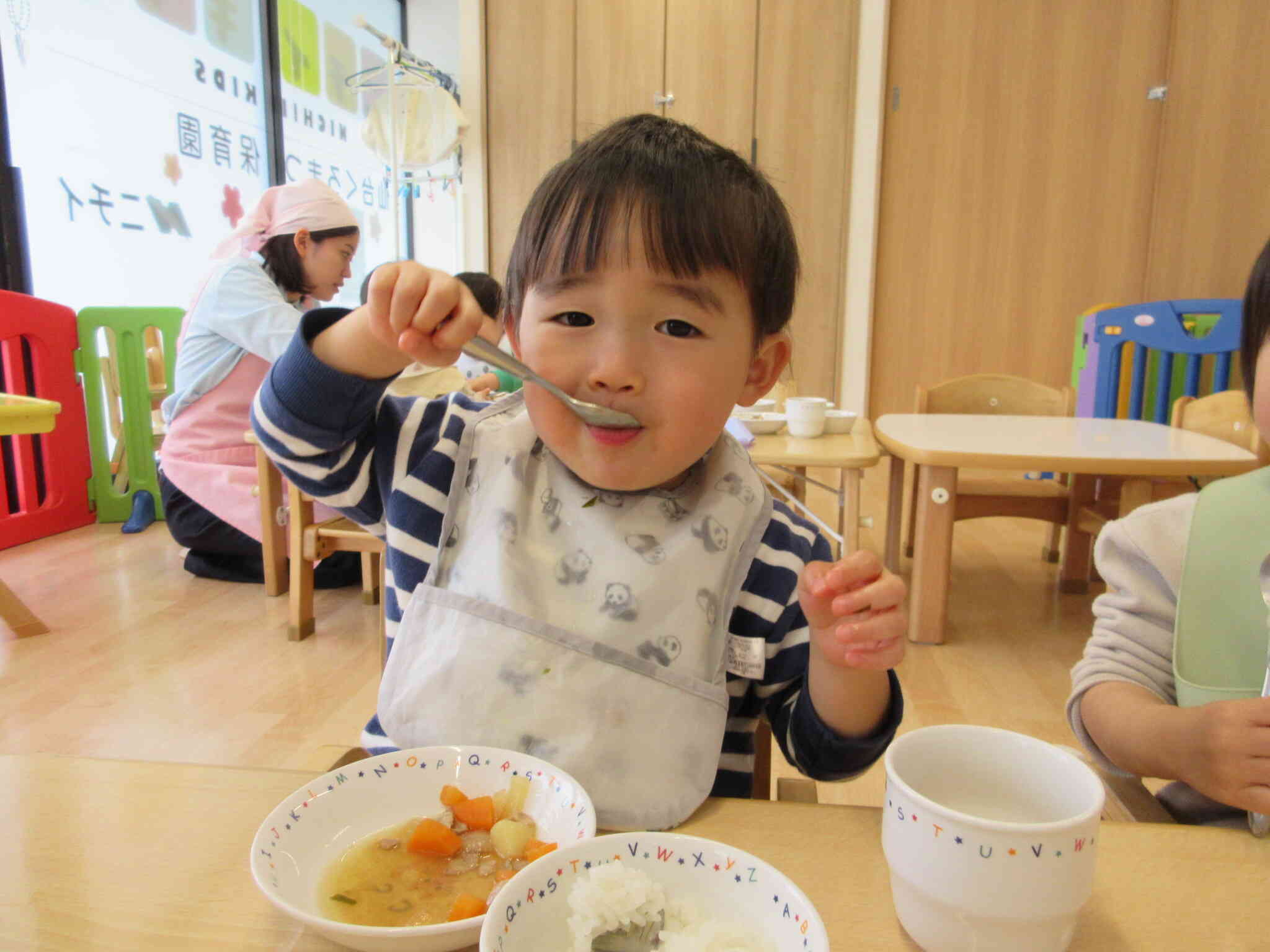 1人で食べられるよ！