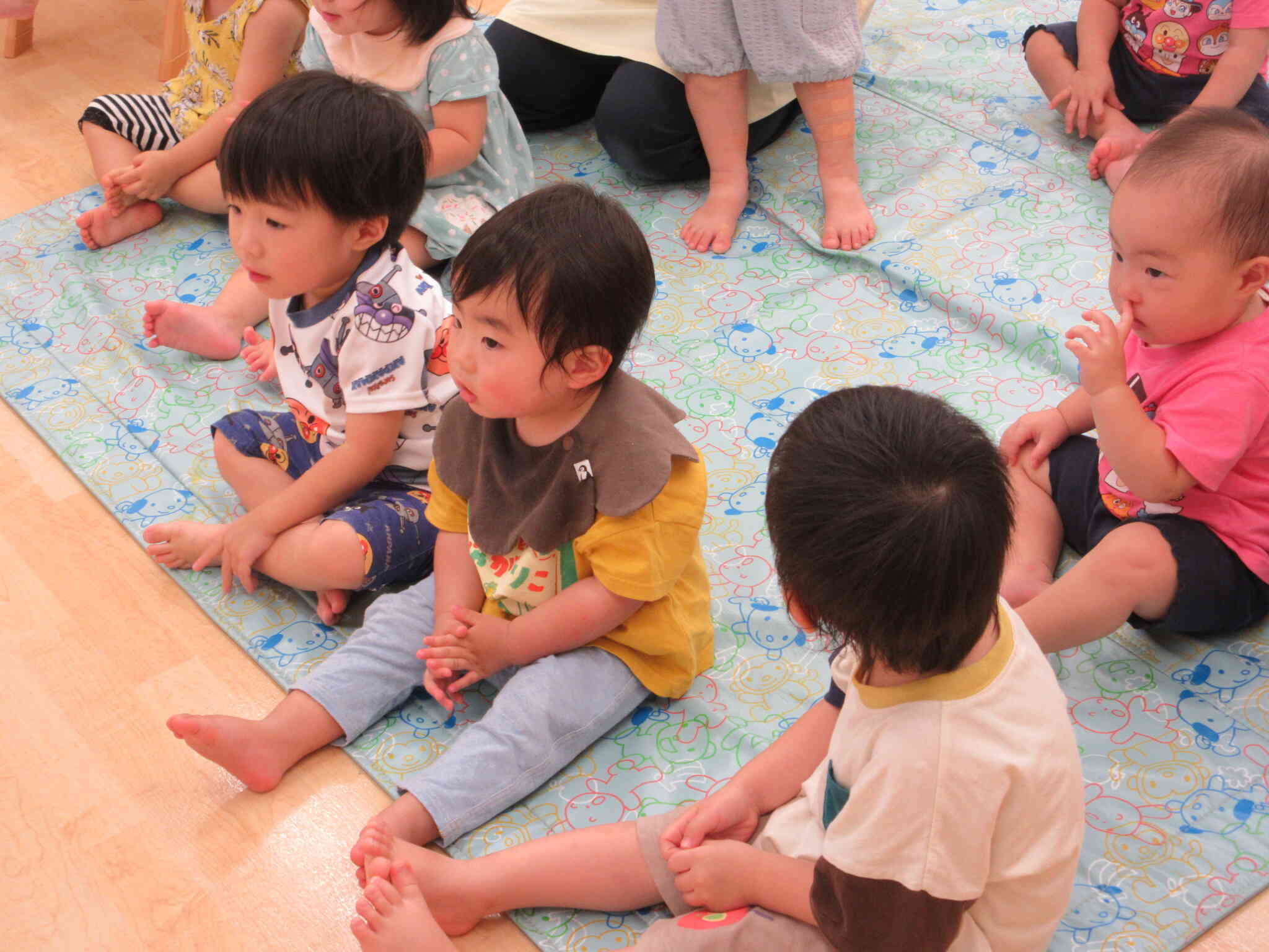 みんなでいっぱい「おめでとう」を伝えました。