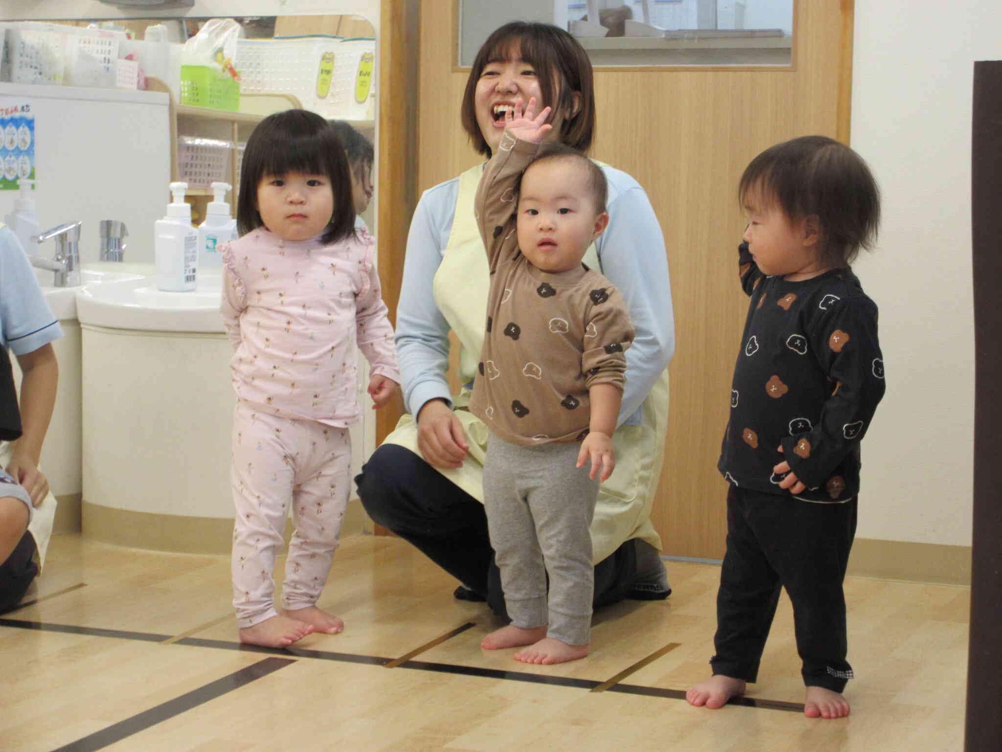 お返事「はーい♪」