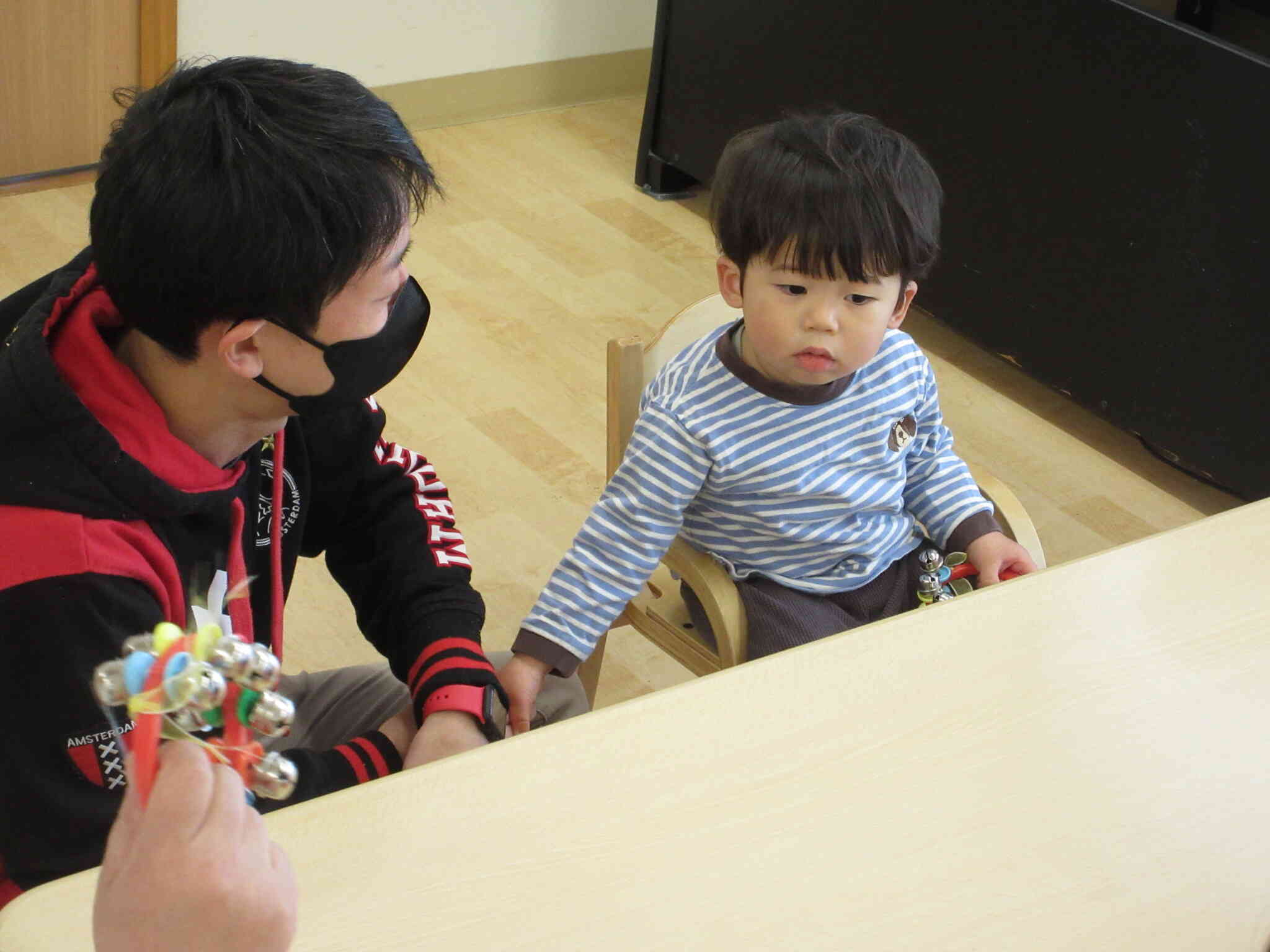 パパと一緒に参加してくださいました！