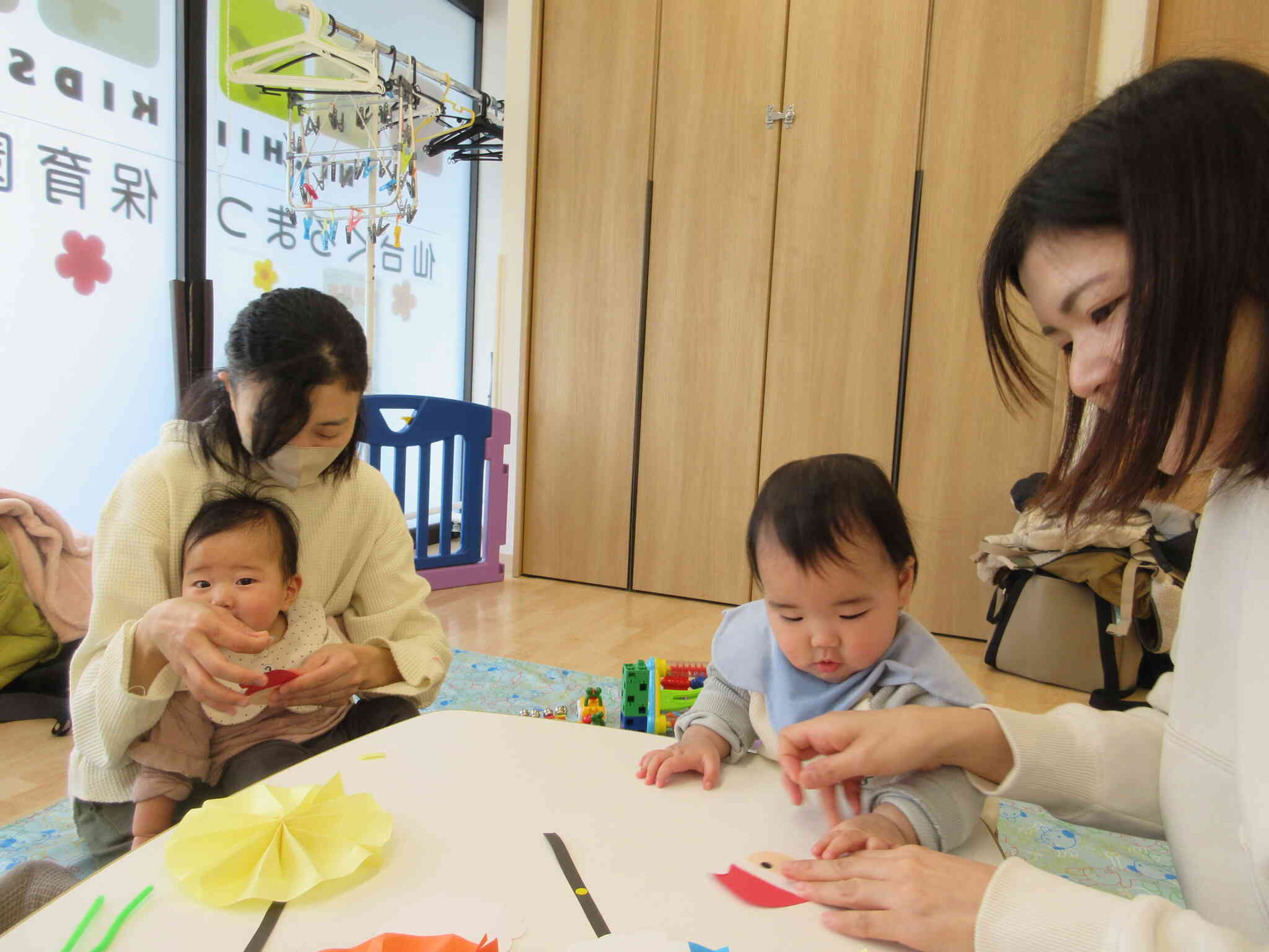 みんなでサンタさんを作ろう！