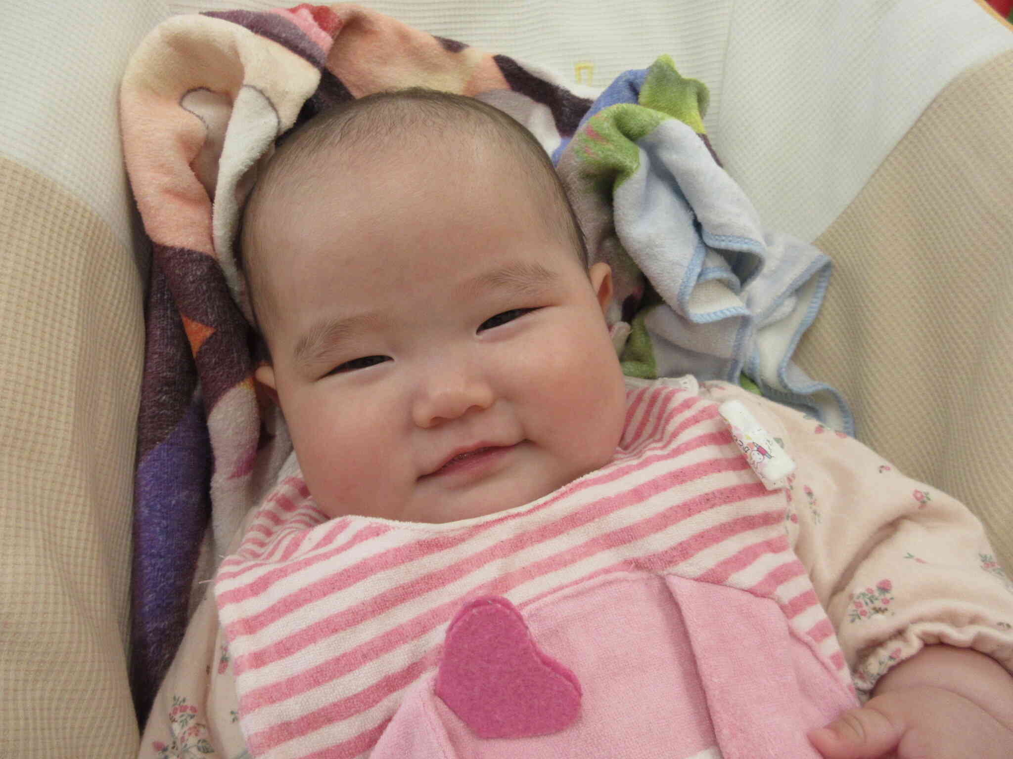 ひよこ組（０歳児）の様子