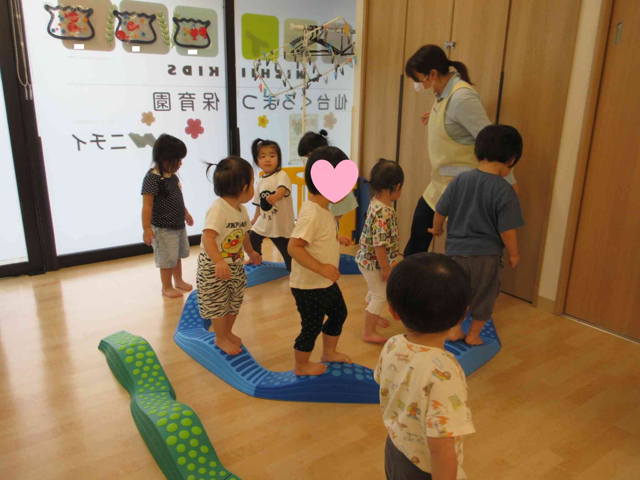 バランスウエーブ（2歳児うさぎ組）