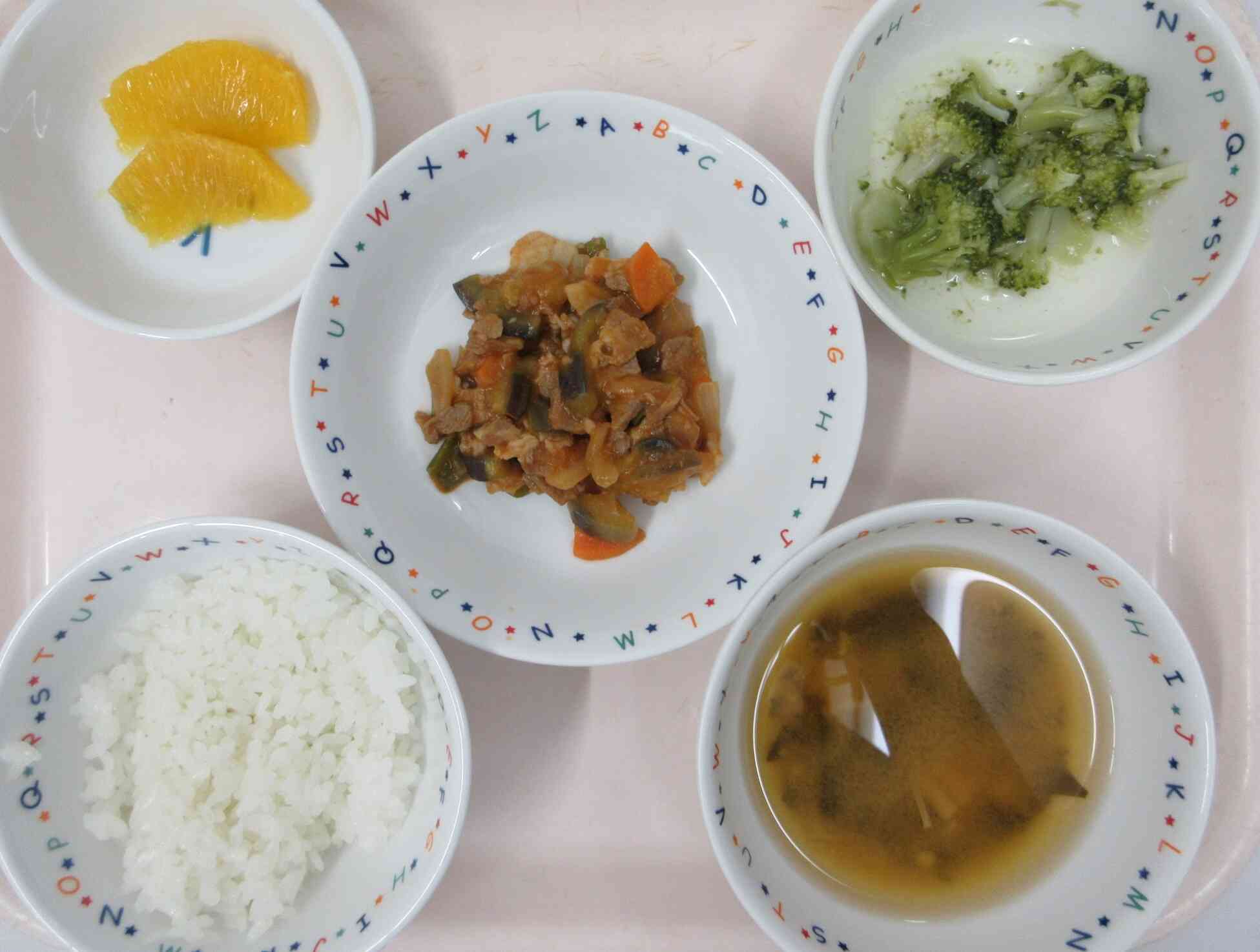 ７月３１日の給食