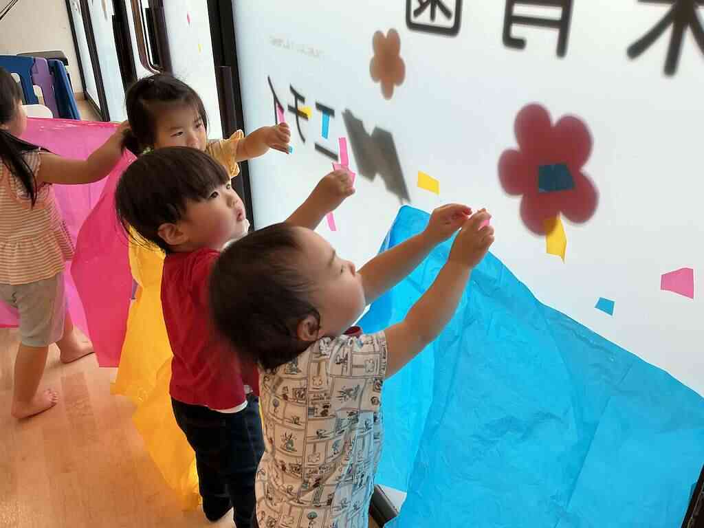 窓がキラキラ！かわいいね