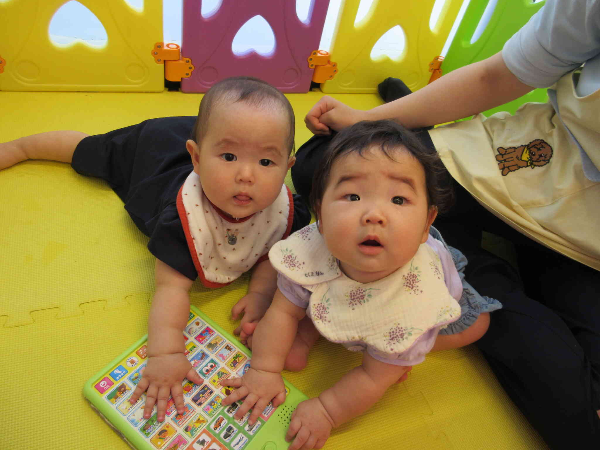 ひよこ組の様子(0歳児)