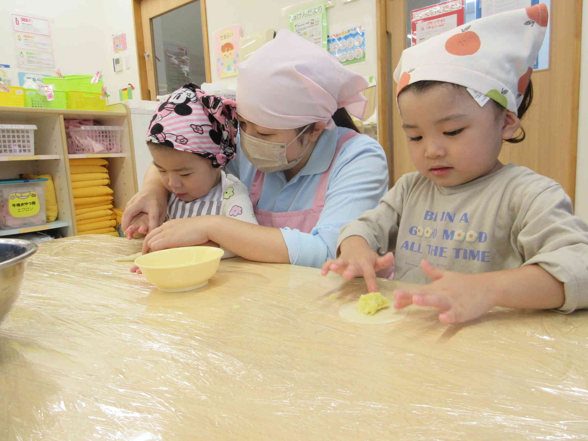 うさぎ組（2歳児）9月の食育活動