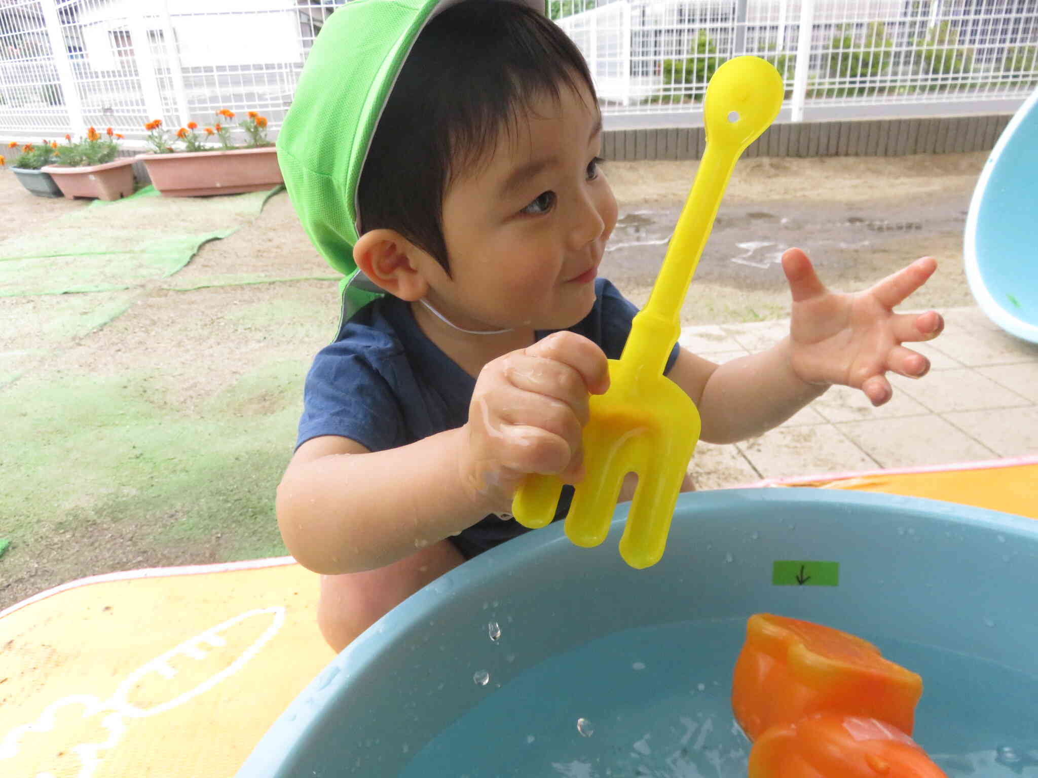 お水遊びだよ