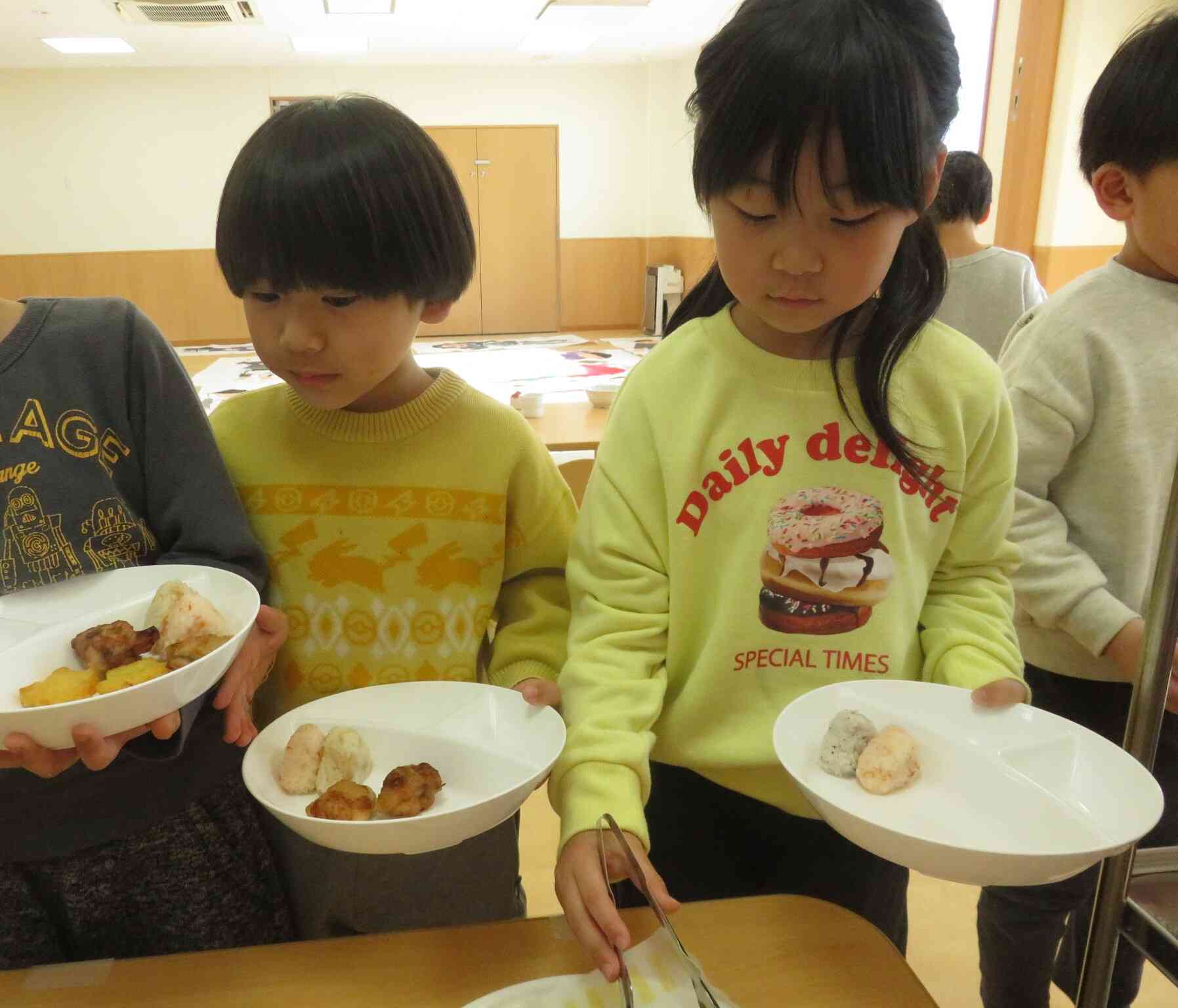 自分で選んで取ります!