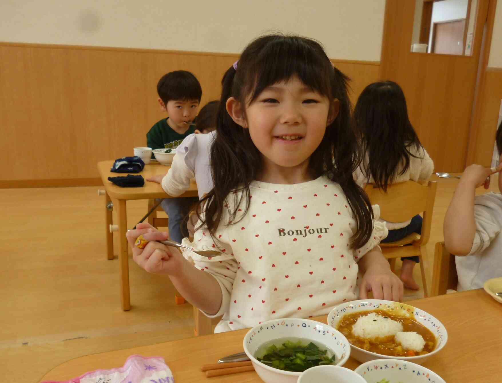 カレーライスが大人気です！