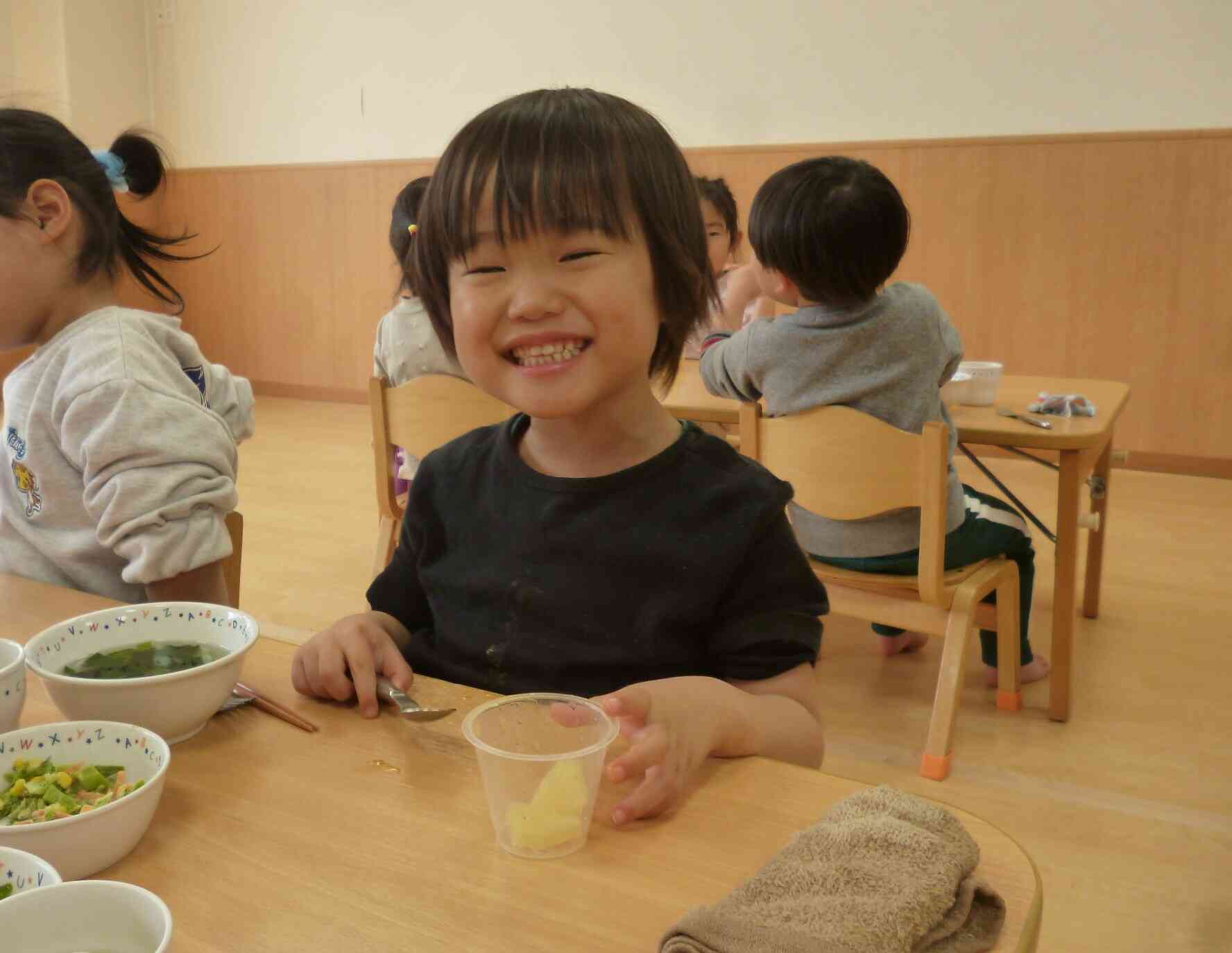 今年度も美味しい!の笑顔がたくさんみれますように