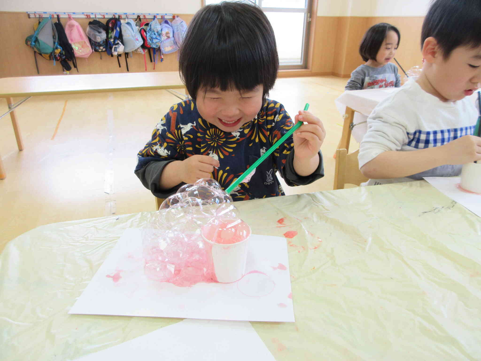 4歳児・ぱんだ組の様子