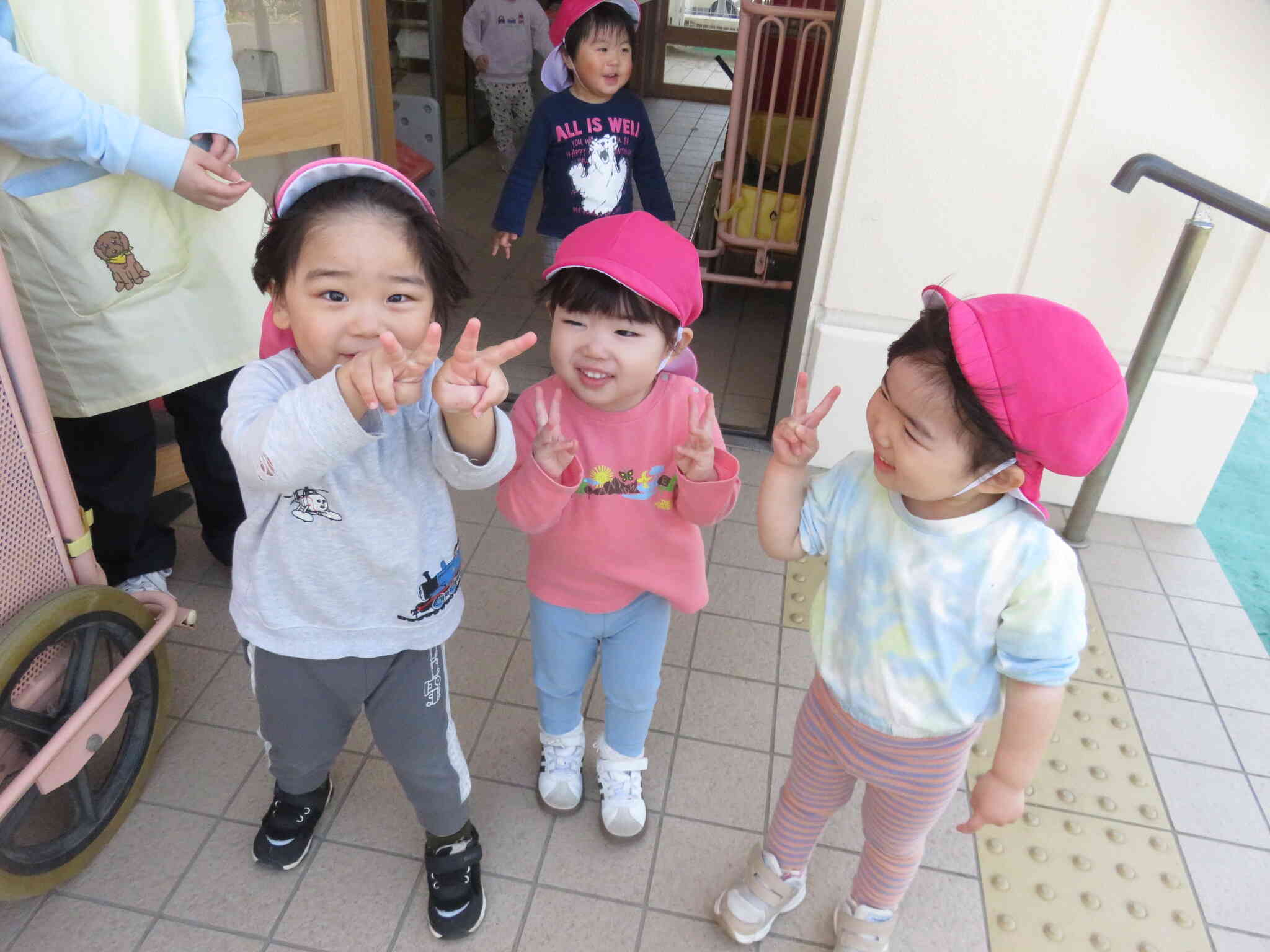 散歩～2歳児・うさぎ組～
