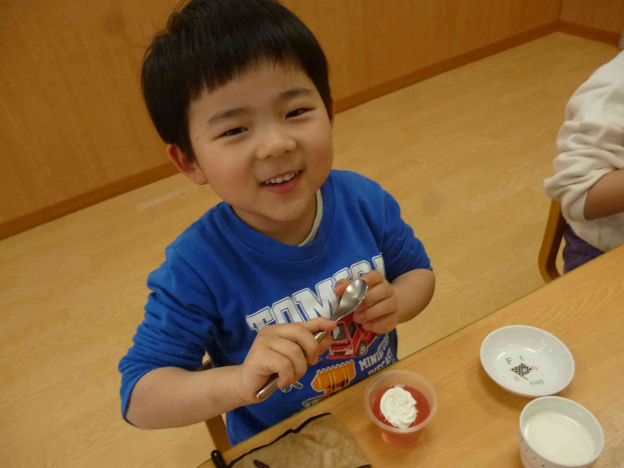 手作りおやつも美味しいよ！