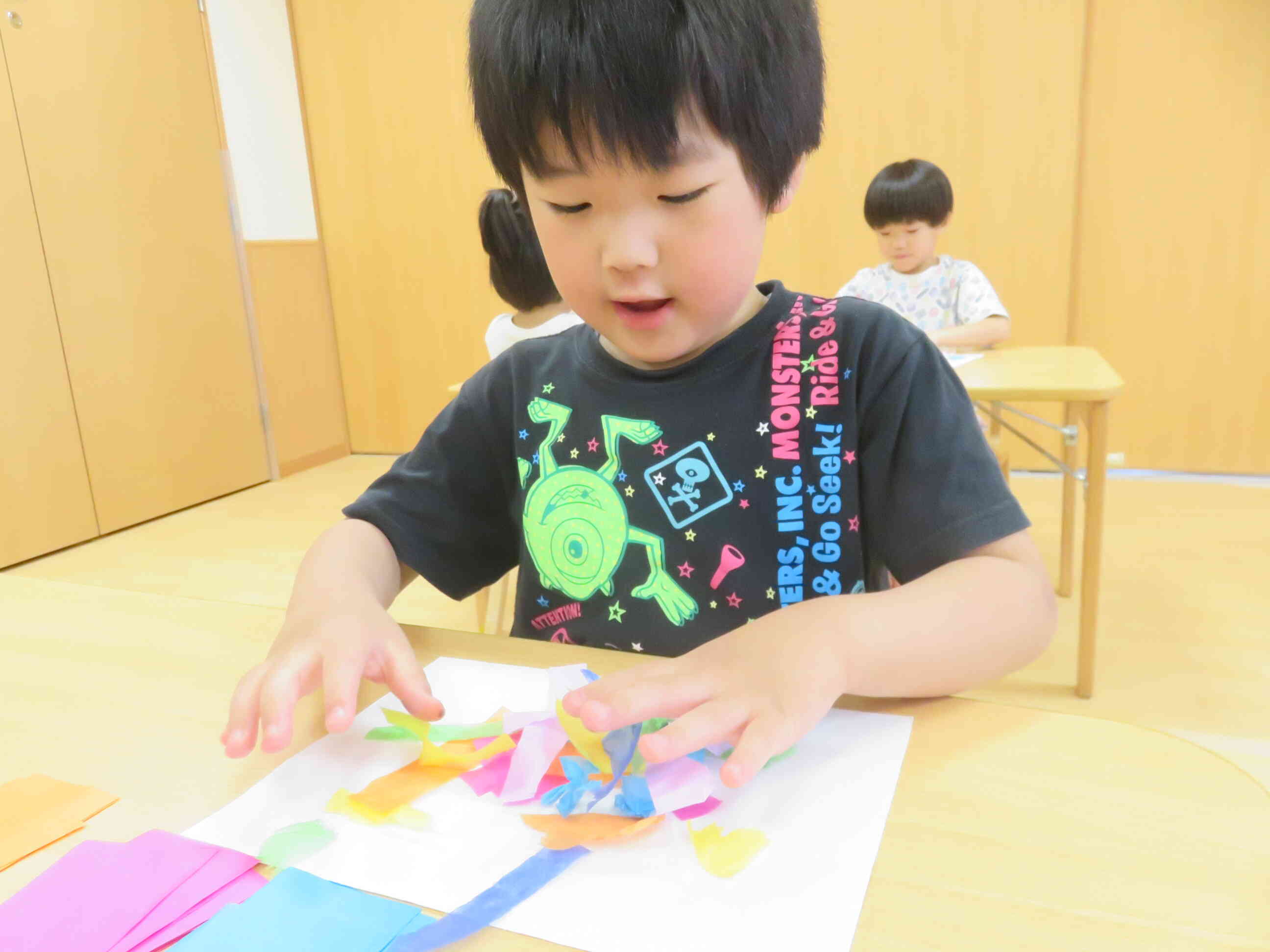 指先にも集中。うん、いい感じ。